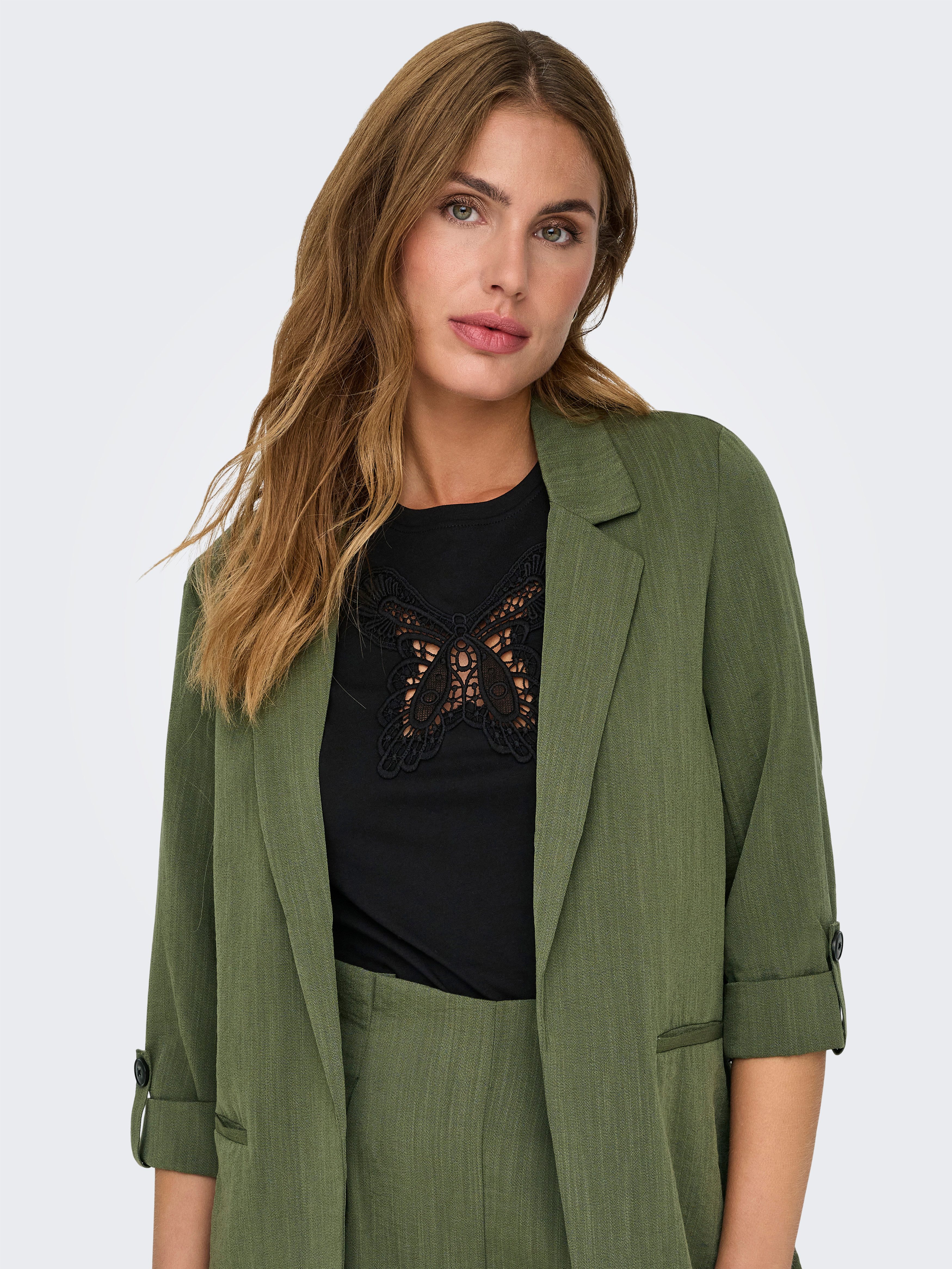 Only Korte blazer ONLMARSA 3/4 BLAZER WVN NOOS