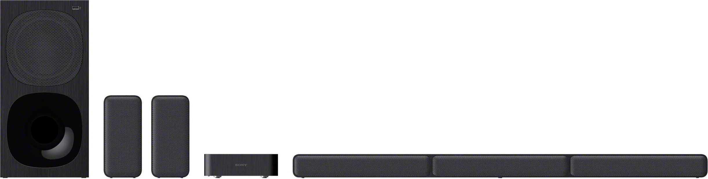 Sony Soundbar HT-S40R kanaal- inclusief bedrade subwoofer, draadloze rear-luidsprekers