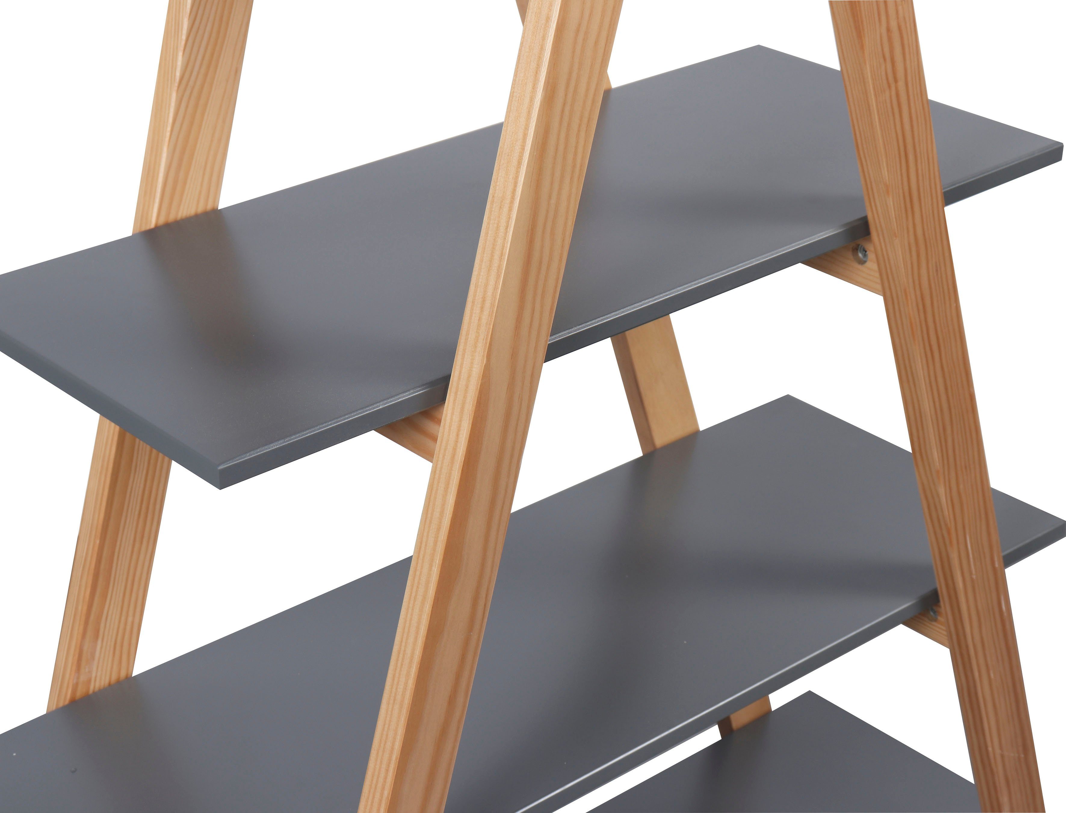 Lüttenhütt Rek Dolidoo in scandinavische look, ladderrek voor kinder- of tienerkamer