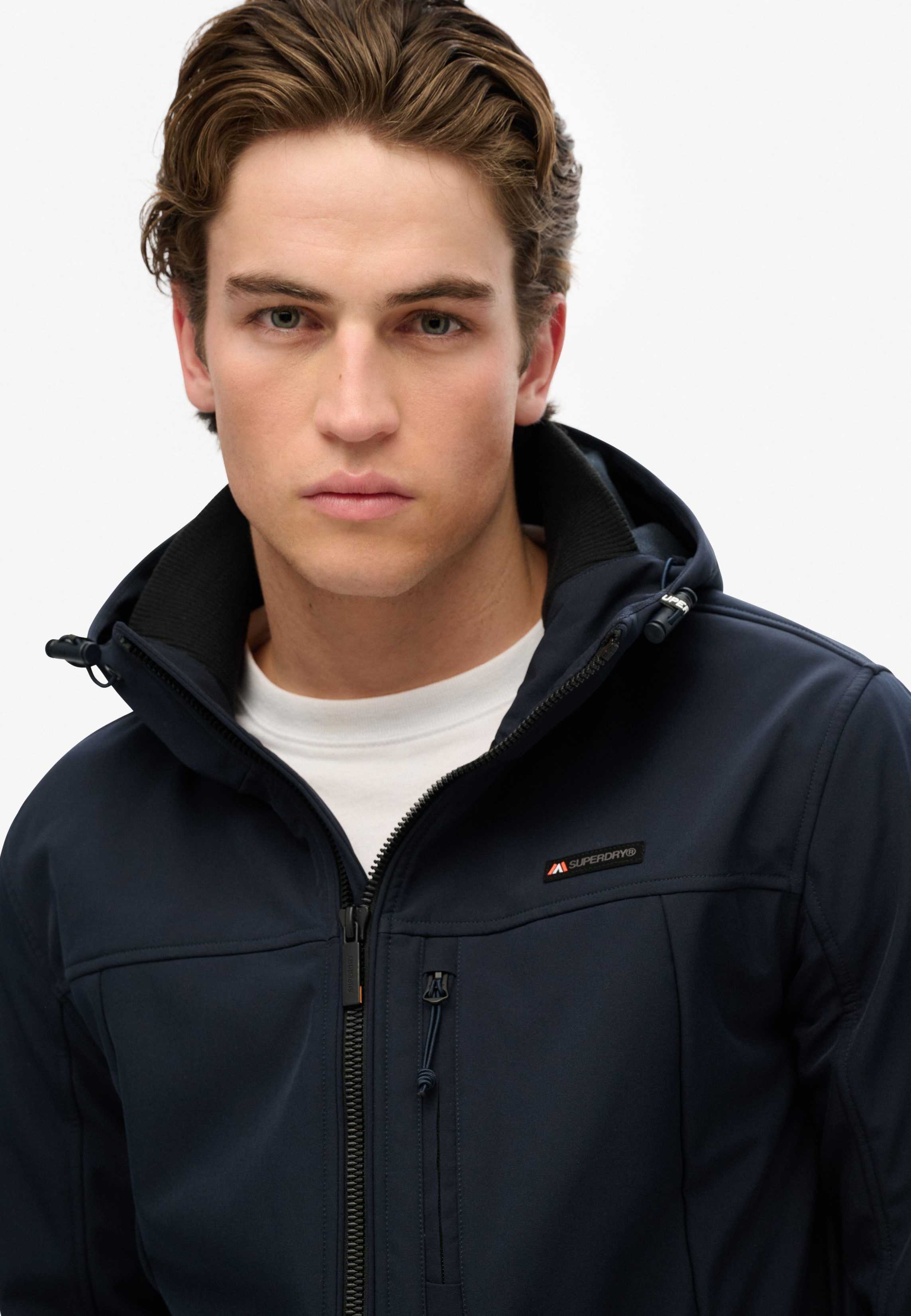 Superdry Outdoorjack HOODED SOFT SHELL TREKKER JKT