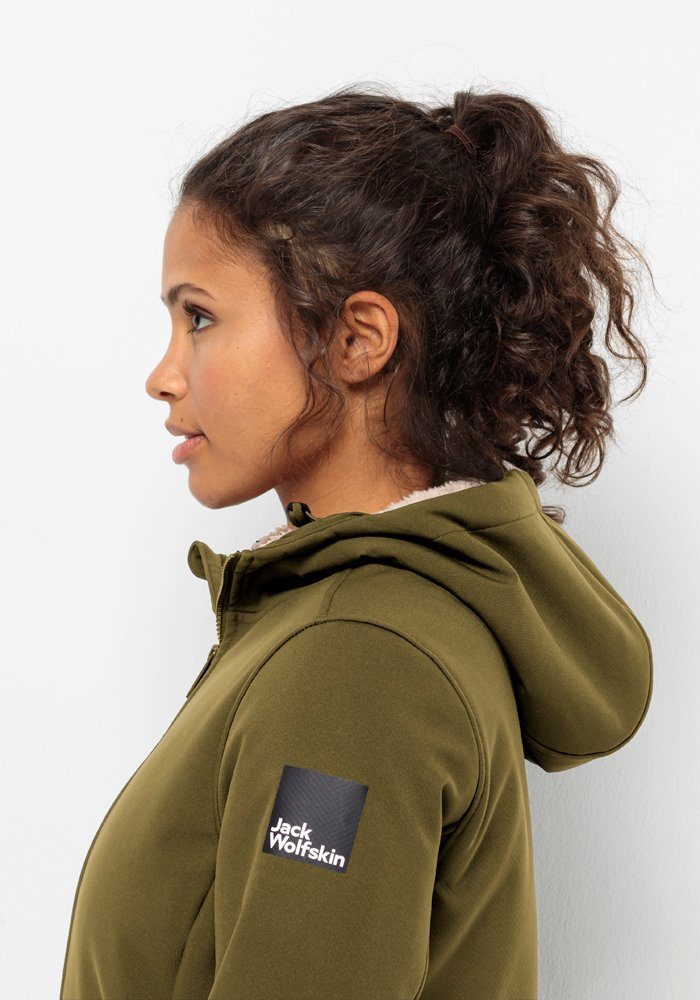Jack Wolfskin Softshell-jas WINDLAND COAT W