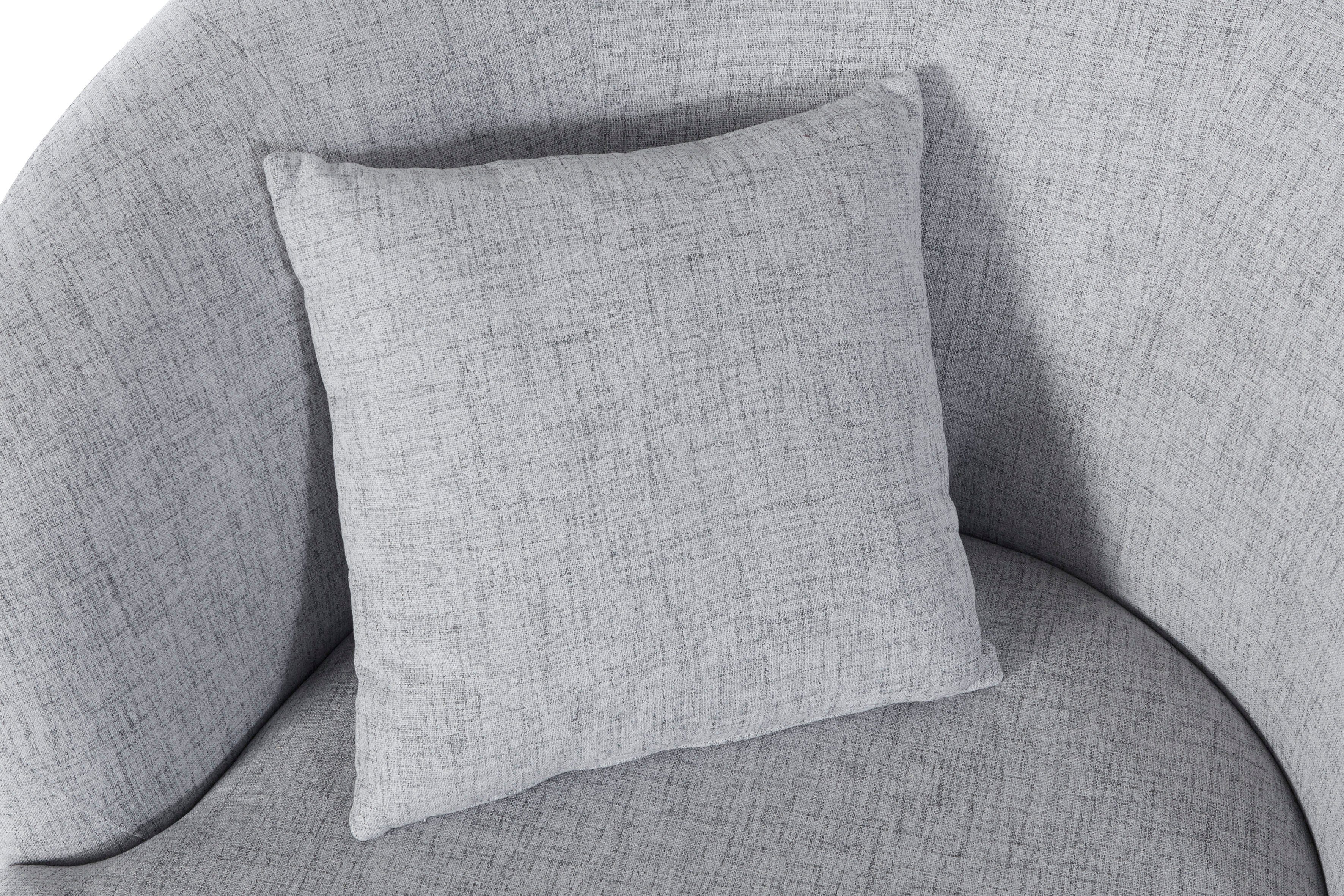 LeGer Home by Lena Gercke Draaibare fauteuil Dilara Stoel afgeronde rugleuning en front, in 3 stofkwaliteiten