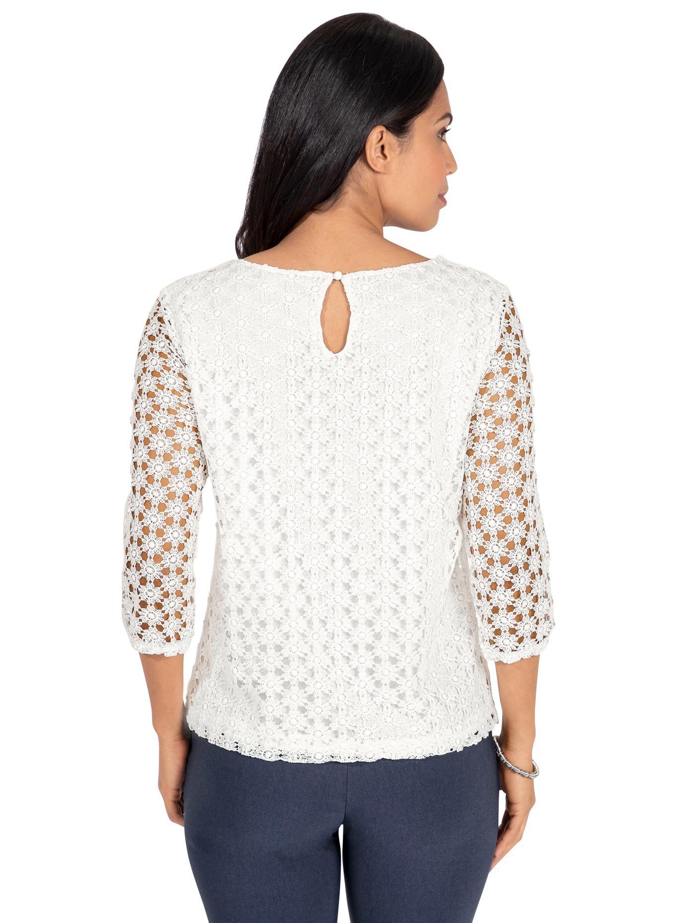 Lady Kanten Shirt (1-delig)