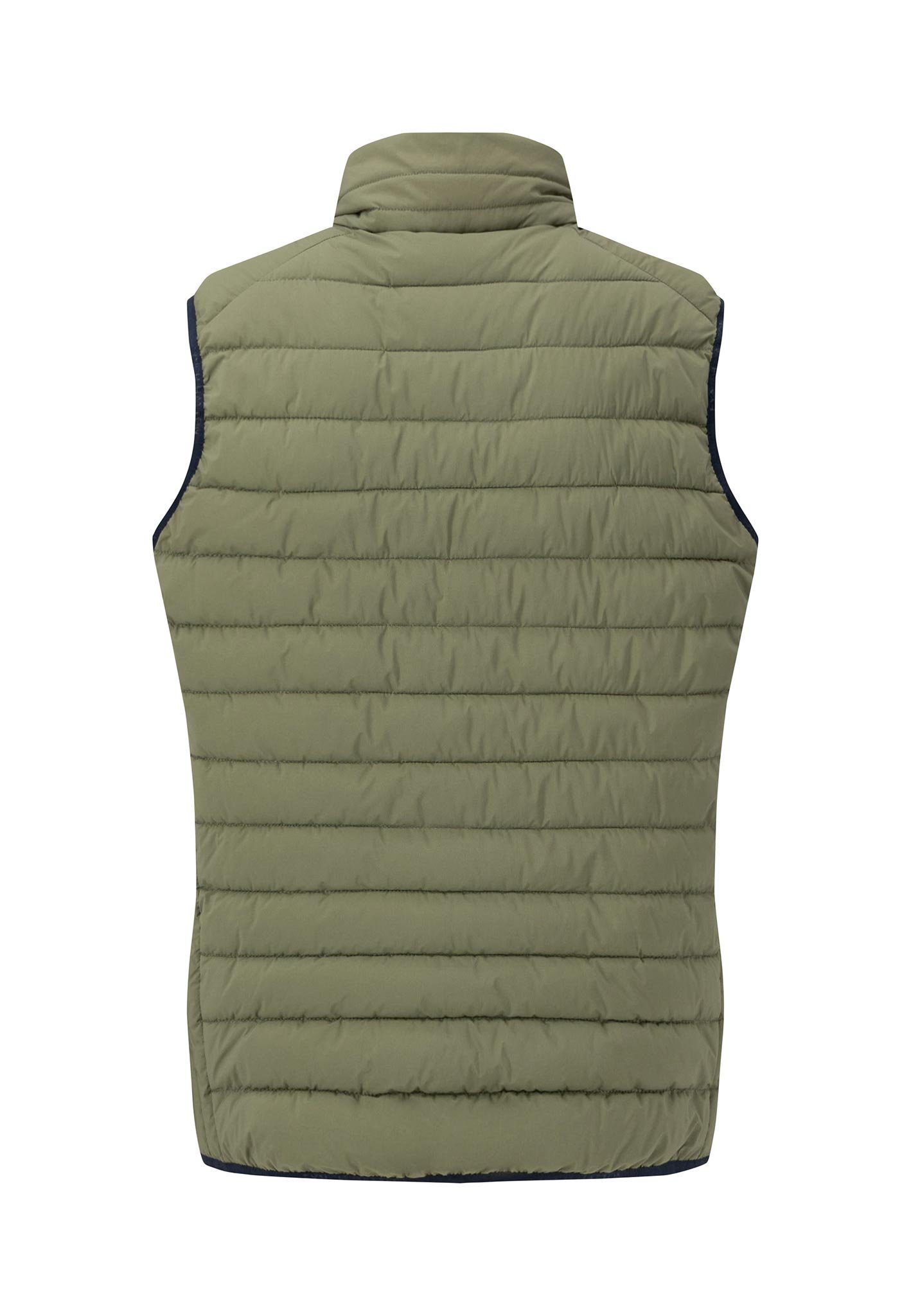 FYNCH-HATTON Bodywarmer met knoopsluiting aan de steekzakken