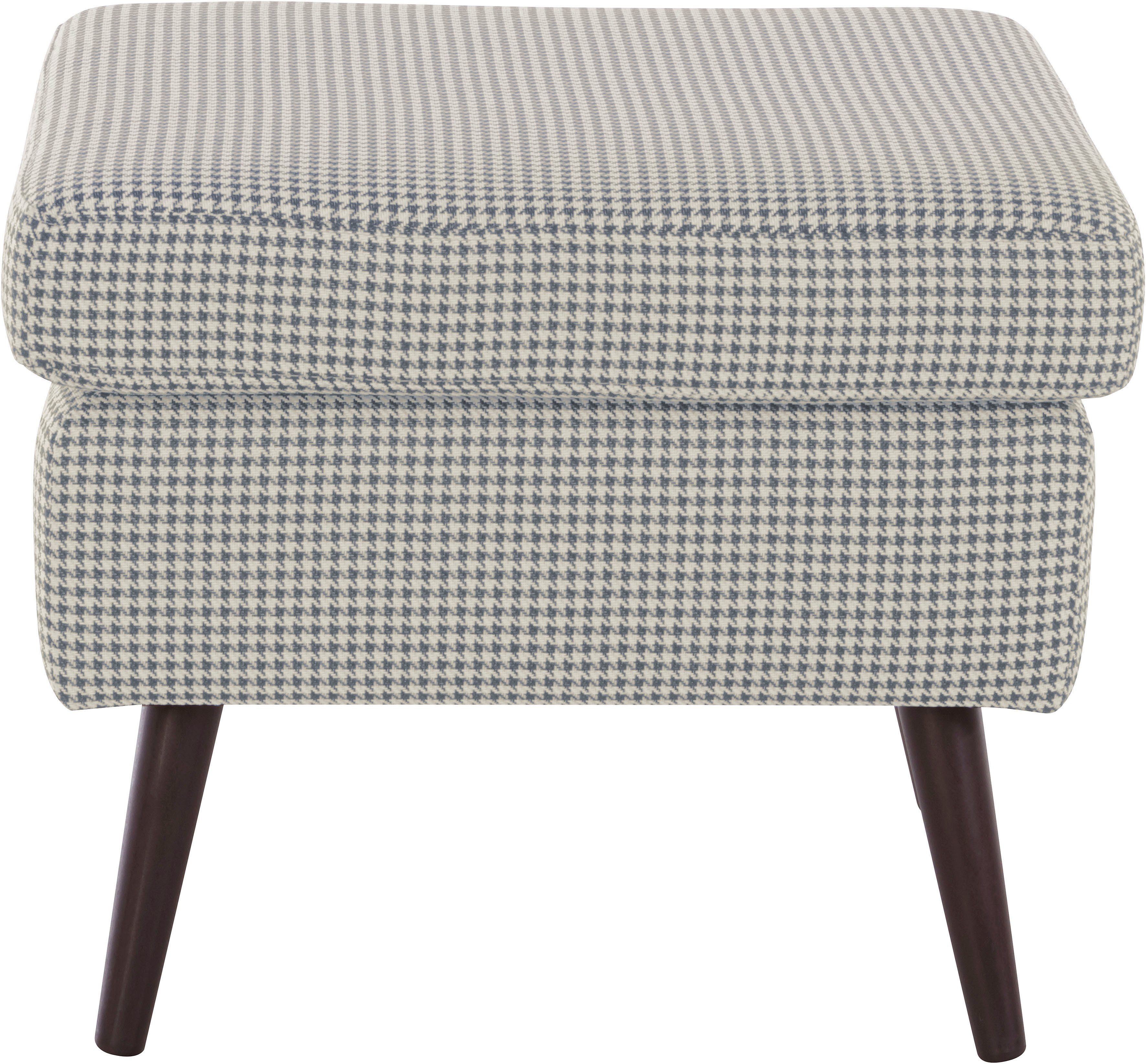 Guido Maria Kretschmer Home&Living Hocker Salla Overtrekstof ook in luxe-microvezel in imitatiebont-look