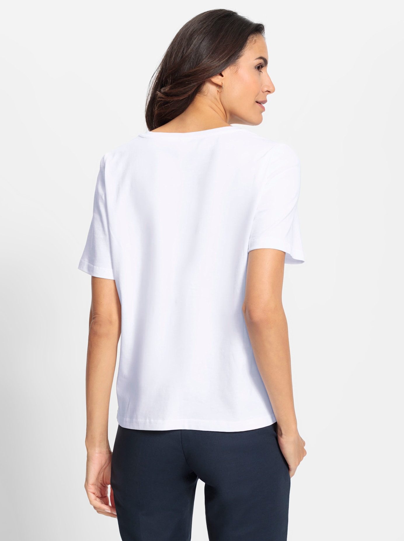 Classic Inspirationen Shirt met ronde hals Shirt met korte mouwen (1-delig)