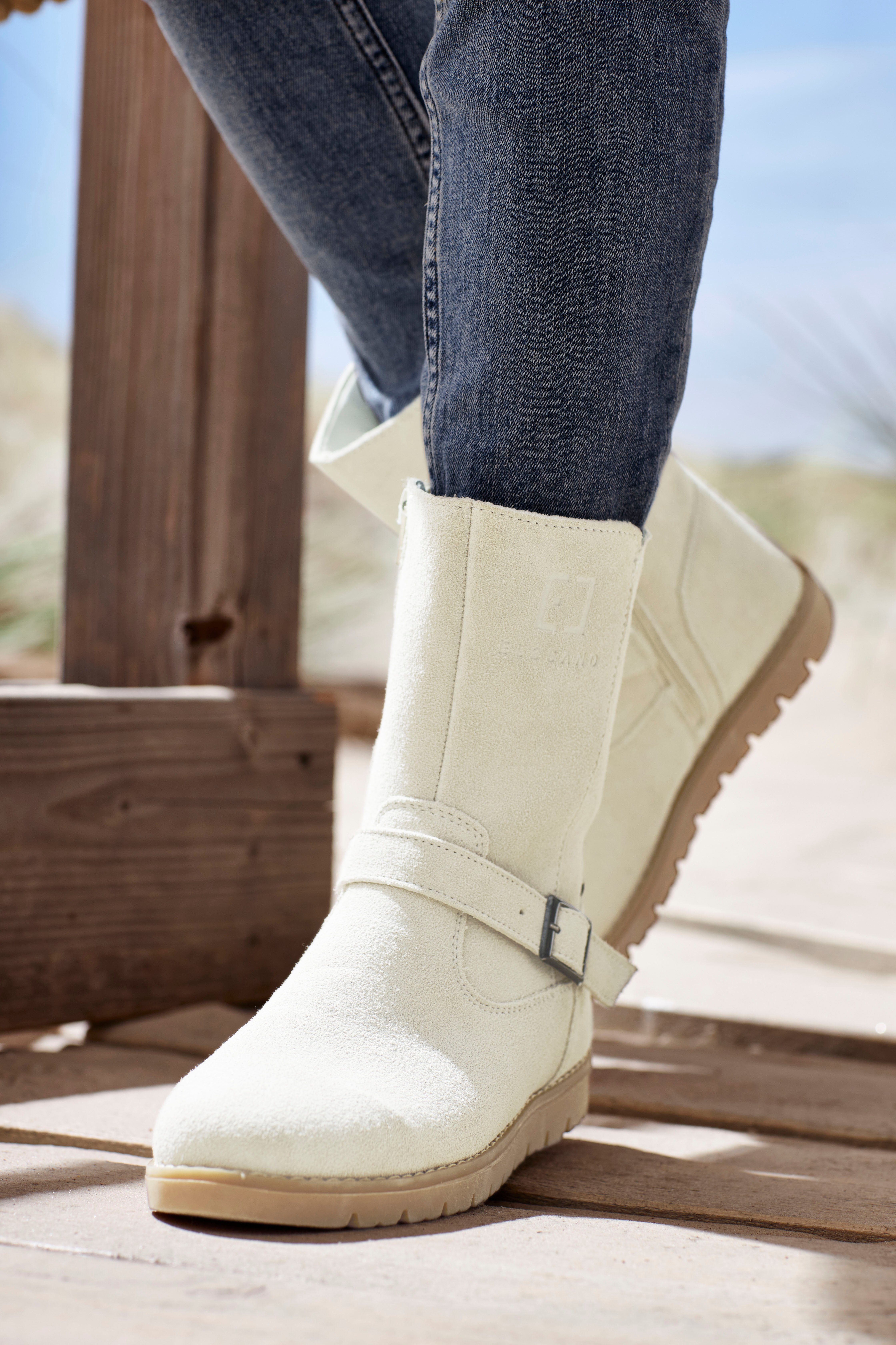 Elbsand Winterlaarzen Boots, winter enkellaars, leer, wind- & waterafstotende Tex-membraan