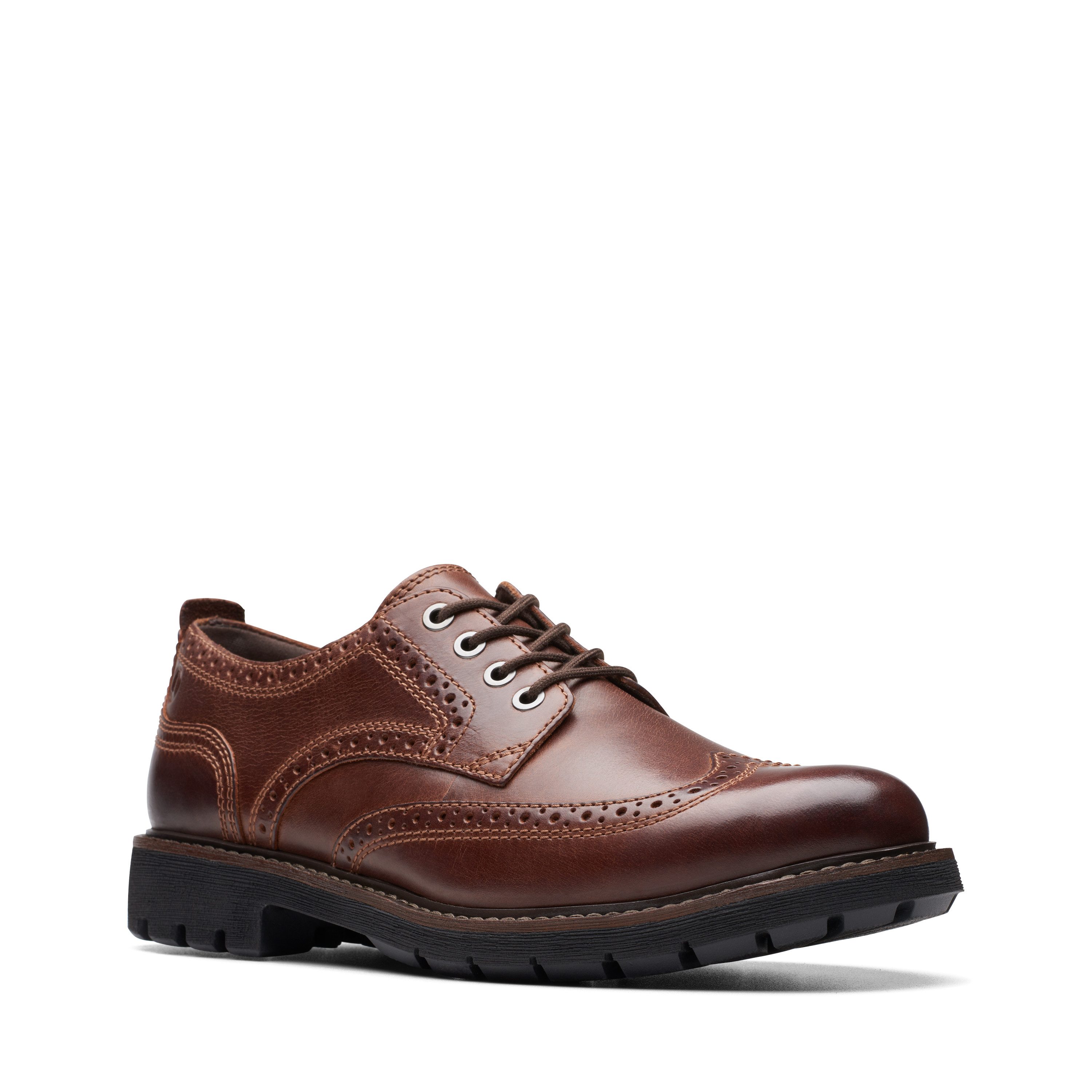 Clarks Schoenen met perforatie Batcombe Far Brogue, veterschoen, zakelijke schoen met...