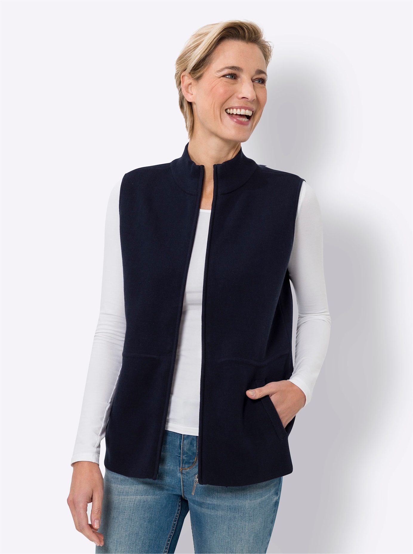 Classic Basics Mouwloos vest