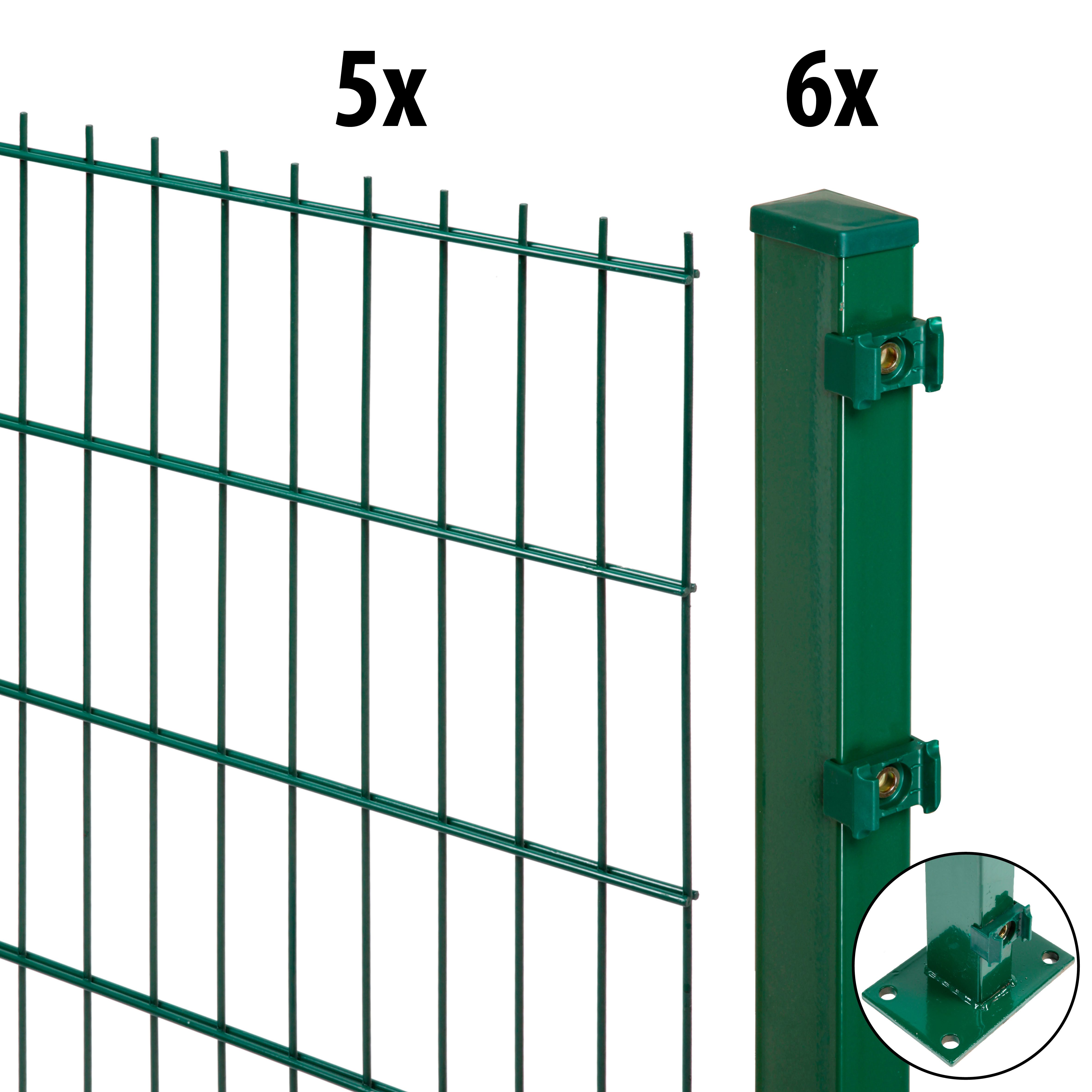 GARDEN 'N' MORE Dubbelstaafmat hekwerk Excellent hekken groen