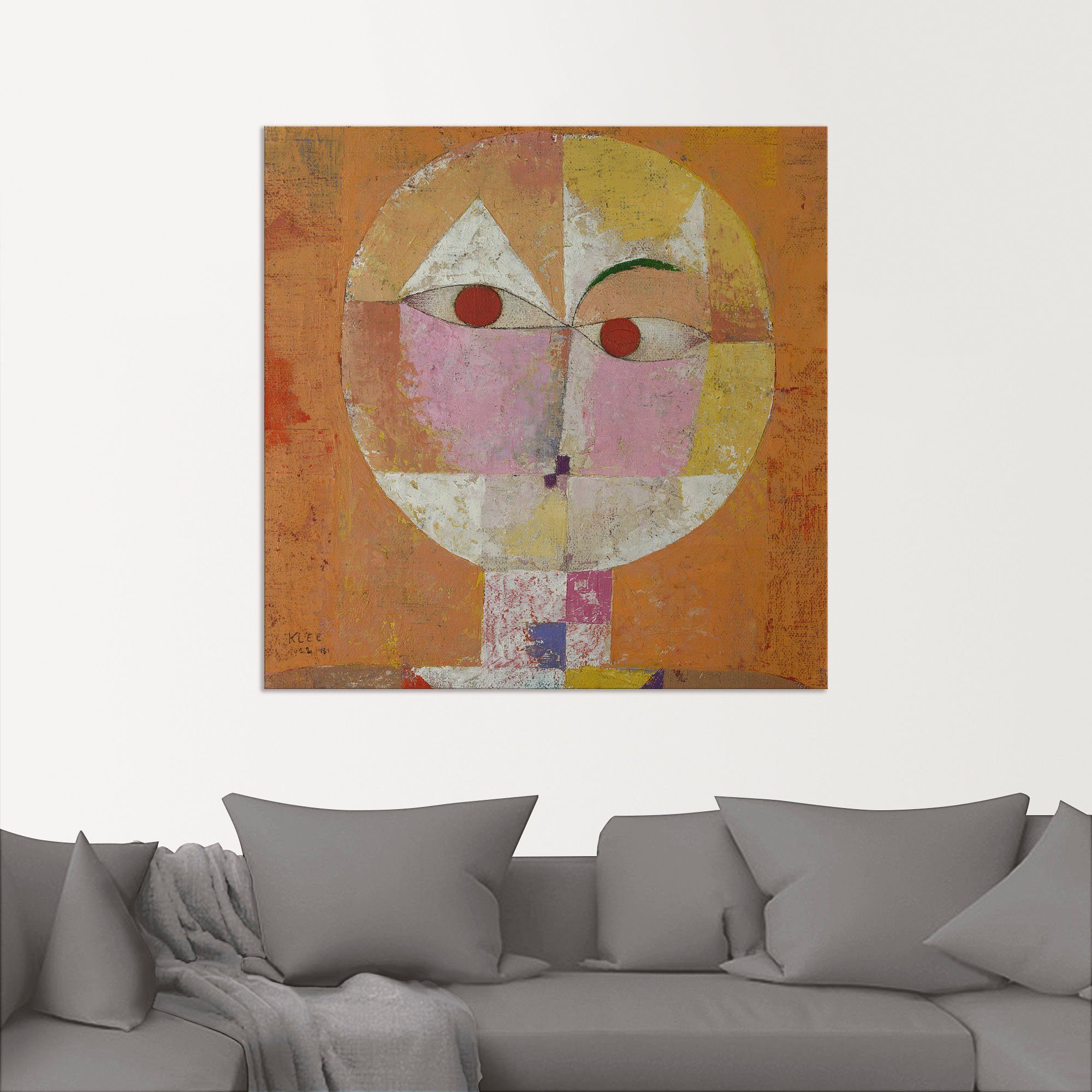 Artland Artprint Senecio als artprint van aluminium, artprint voor buiten, artprint op linnen, poster in verschillende maten. maten