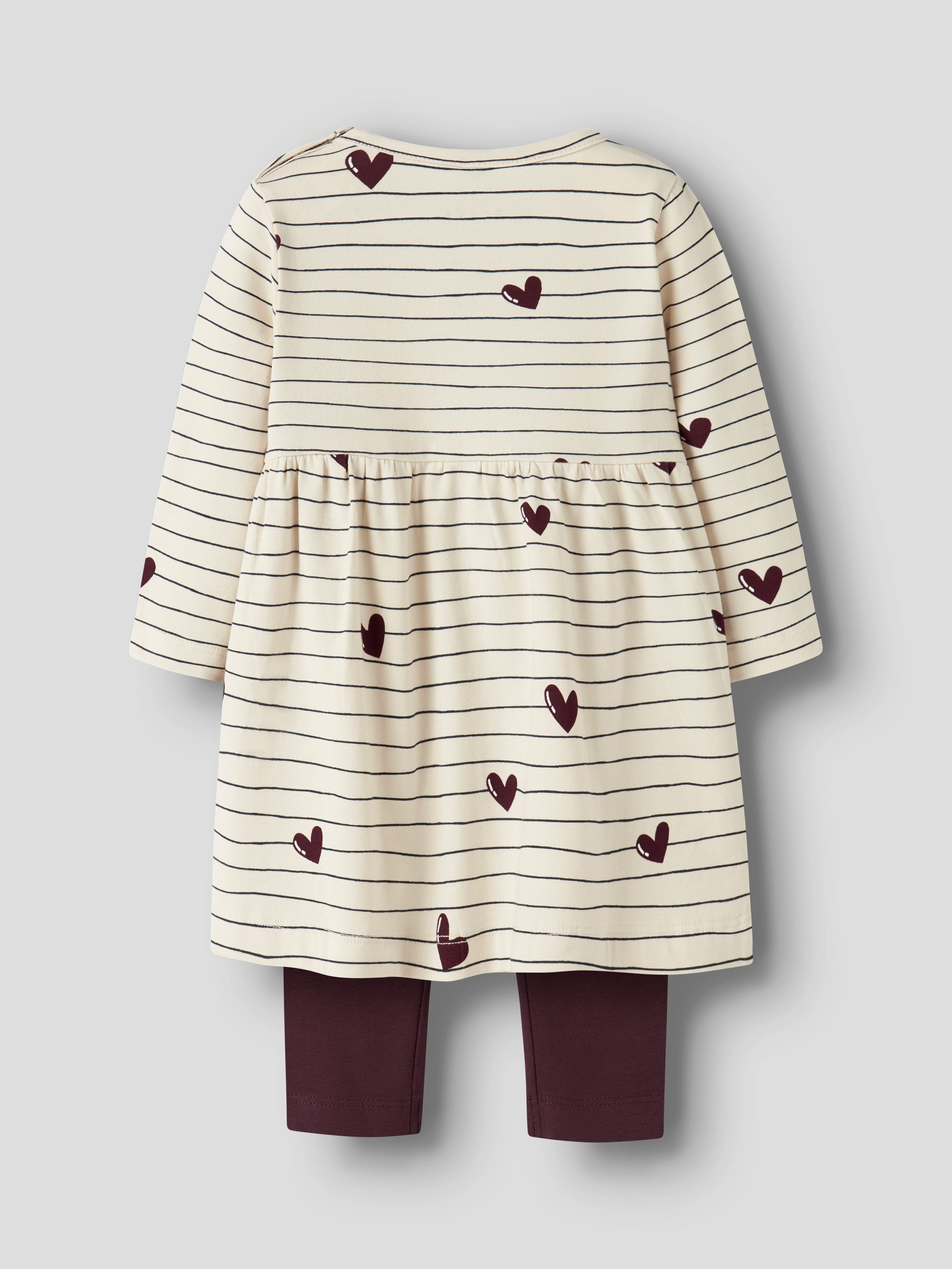 Name It Midi-jurk NBFVANDORA LS DRESS SET W LEGGING (set, 2-delig)