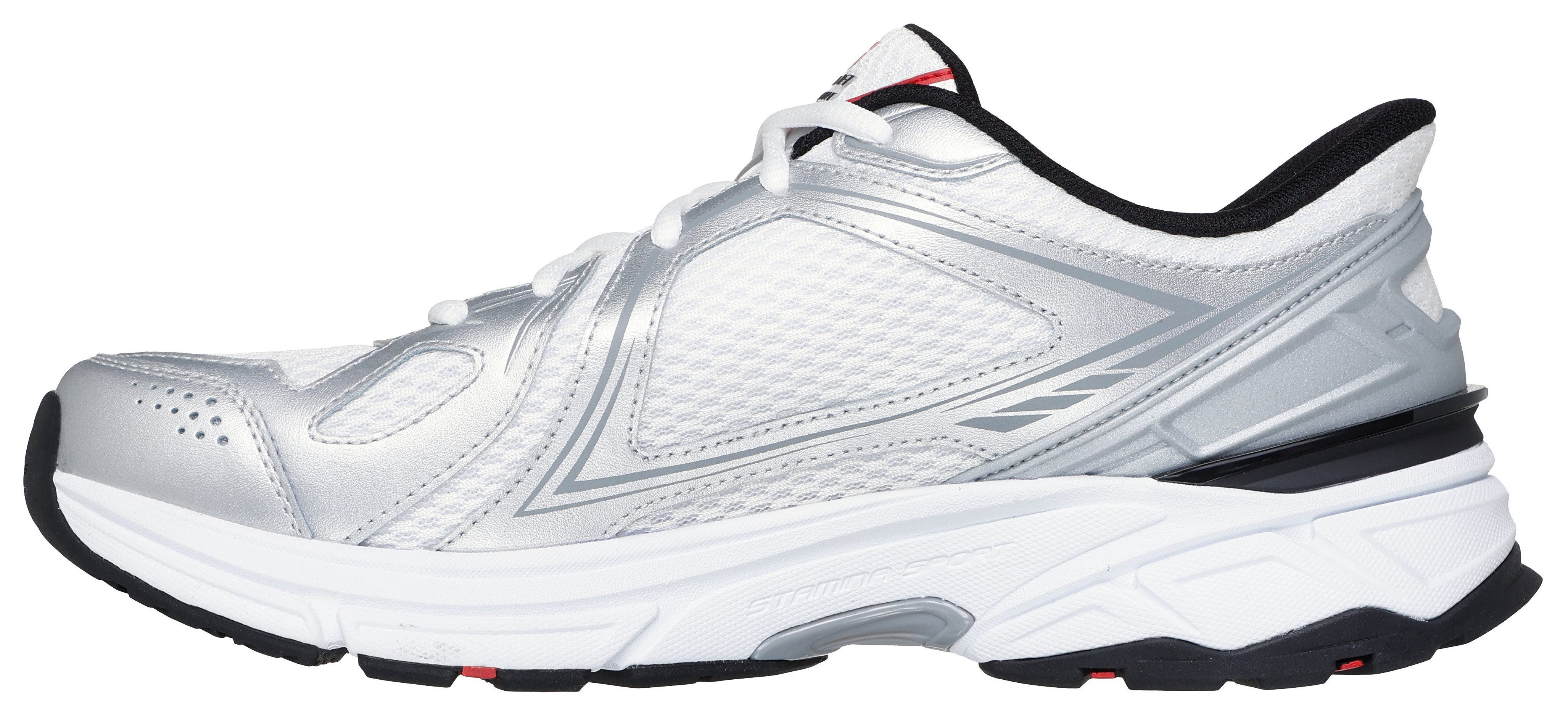 Skechers Slip-on sneakers STAMINA SPORT Trainingsschoen, retro sneaker met slip-ins