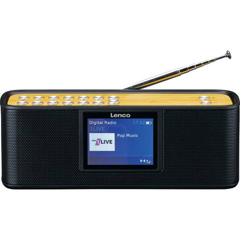 Lenco Digitale radio (dab+) PDR-045BK mit Bluetooth