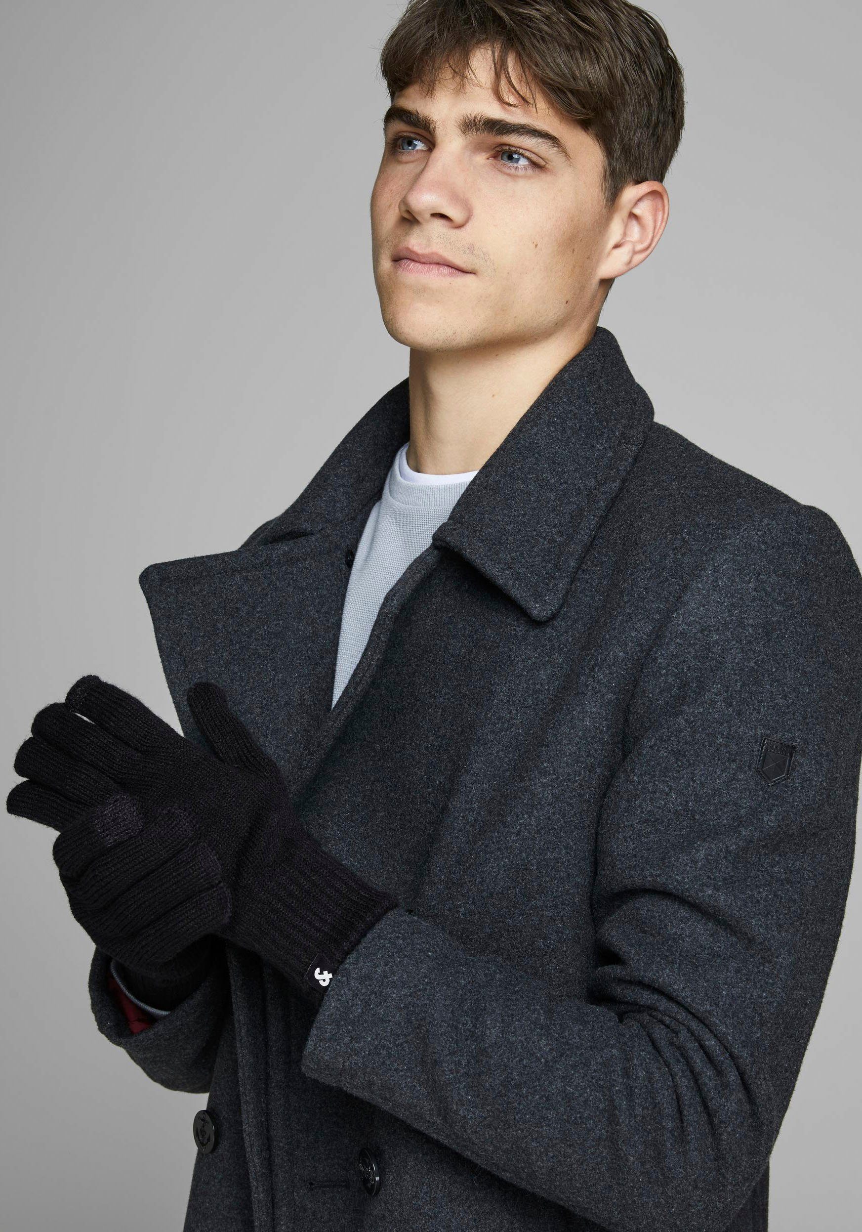 Jack & Jones Gebreide handschoenen Gloves JACBARRY GEHAKTE HANDSCHOENEN NOOS
