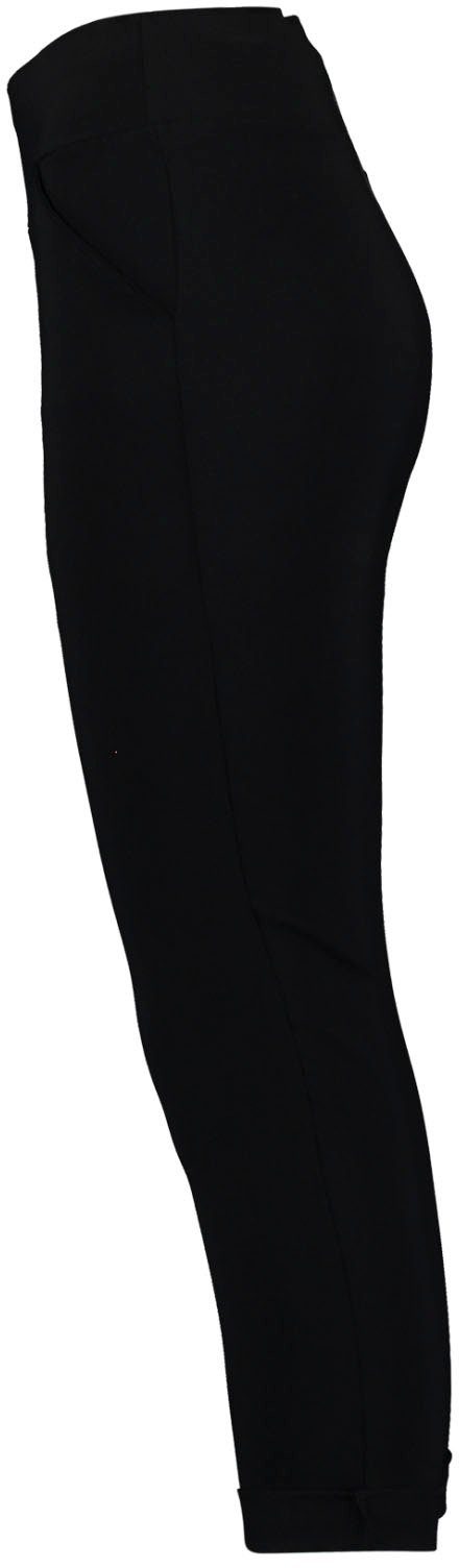 HaILYS Jeggings Trendy web-jeggings van HAILYS: en hoge stretchinhoud in 7/8-lengte (Strakke high waist vorm met elastische tailleband, brede manchetten)