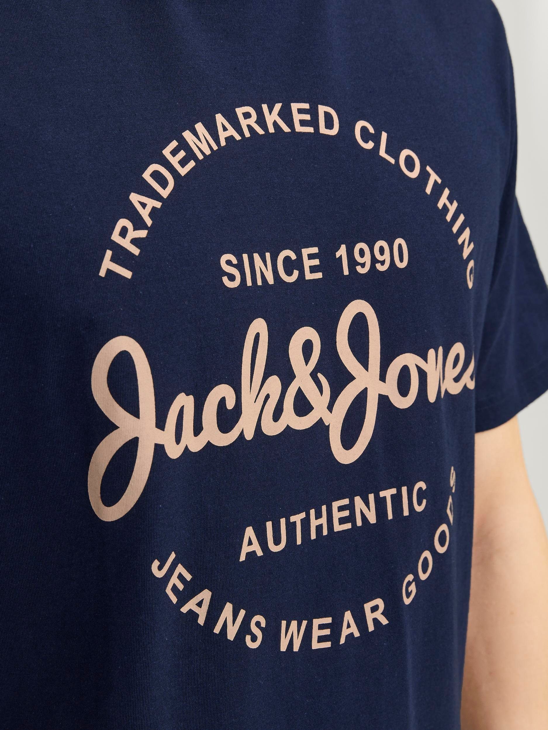 Jack & Jones Shirt met korte mouwen JJFOREST TEE SS CREW NECK