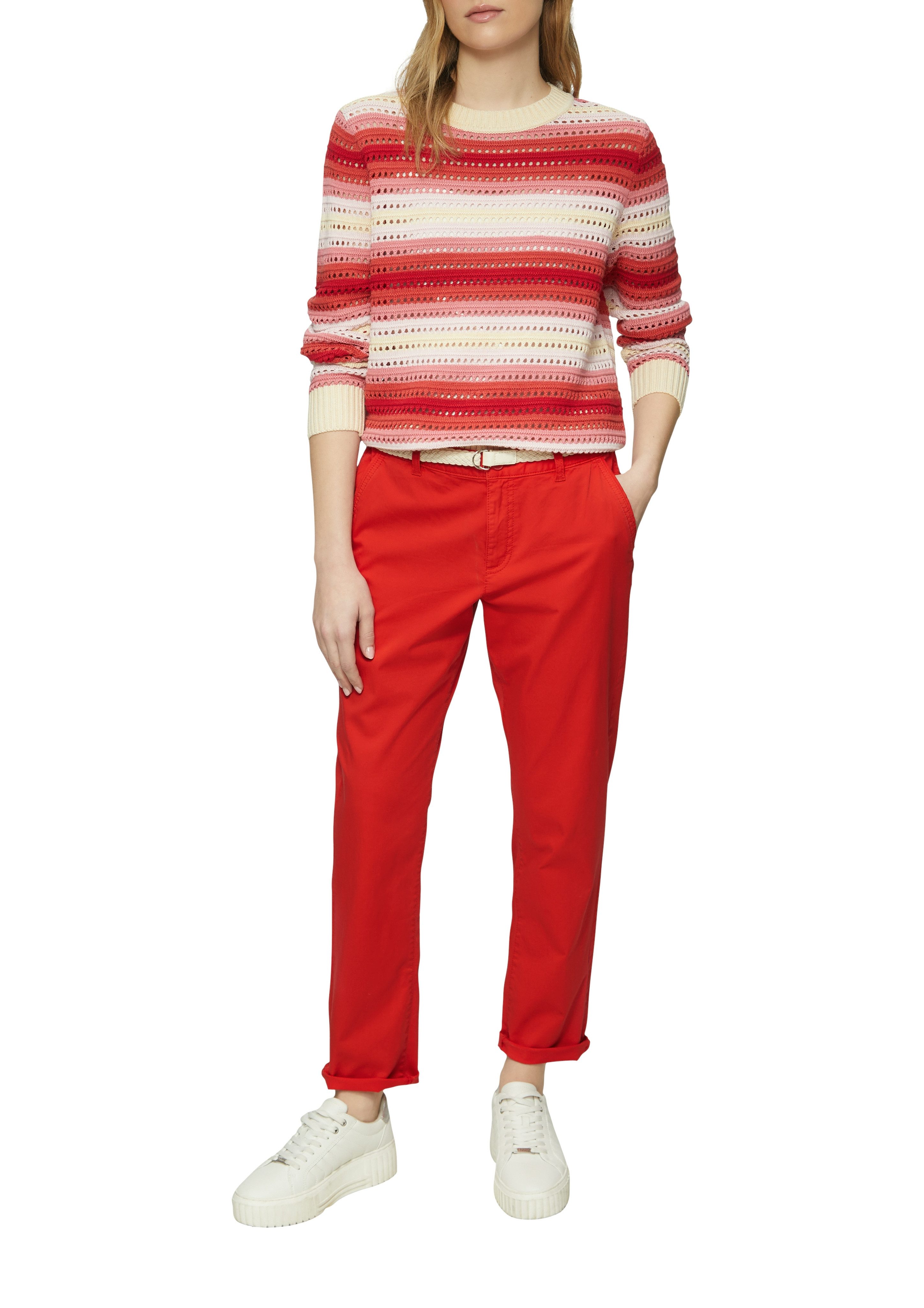 s.Oliver Chino met riem (set, 2-delig)