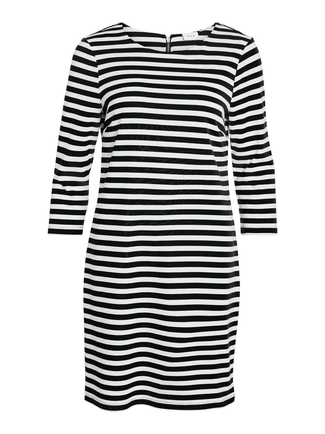 Vila Jerseyjurk VININNY 3 4 O-NECK DRESS LC