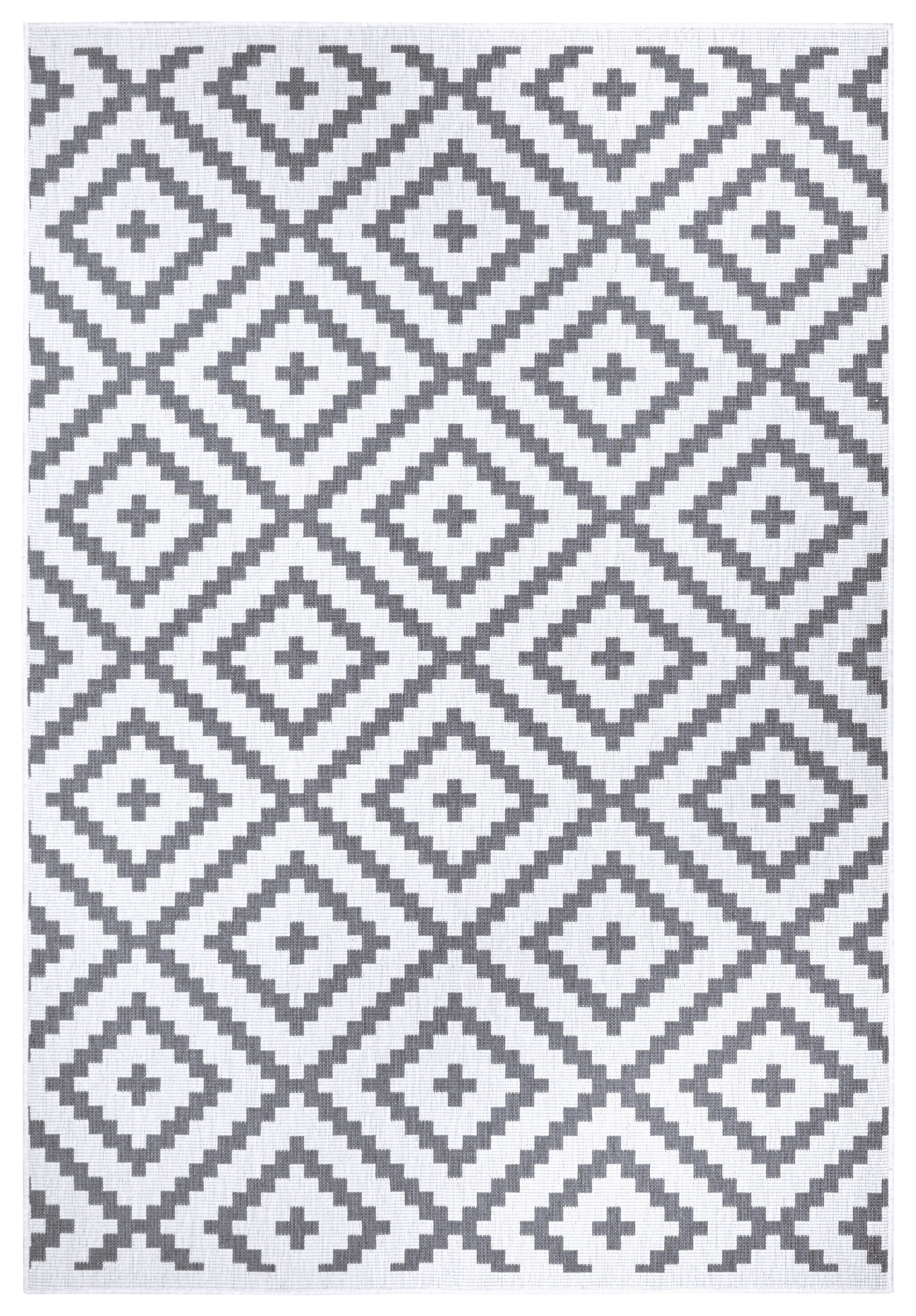 my home Vloerkleed Ronda tweezijdig te gebruiken kleed Sisal-look, platweefsel, in- en outdoor, geometrisch boho design