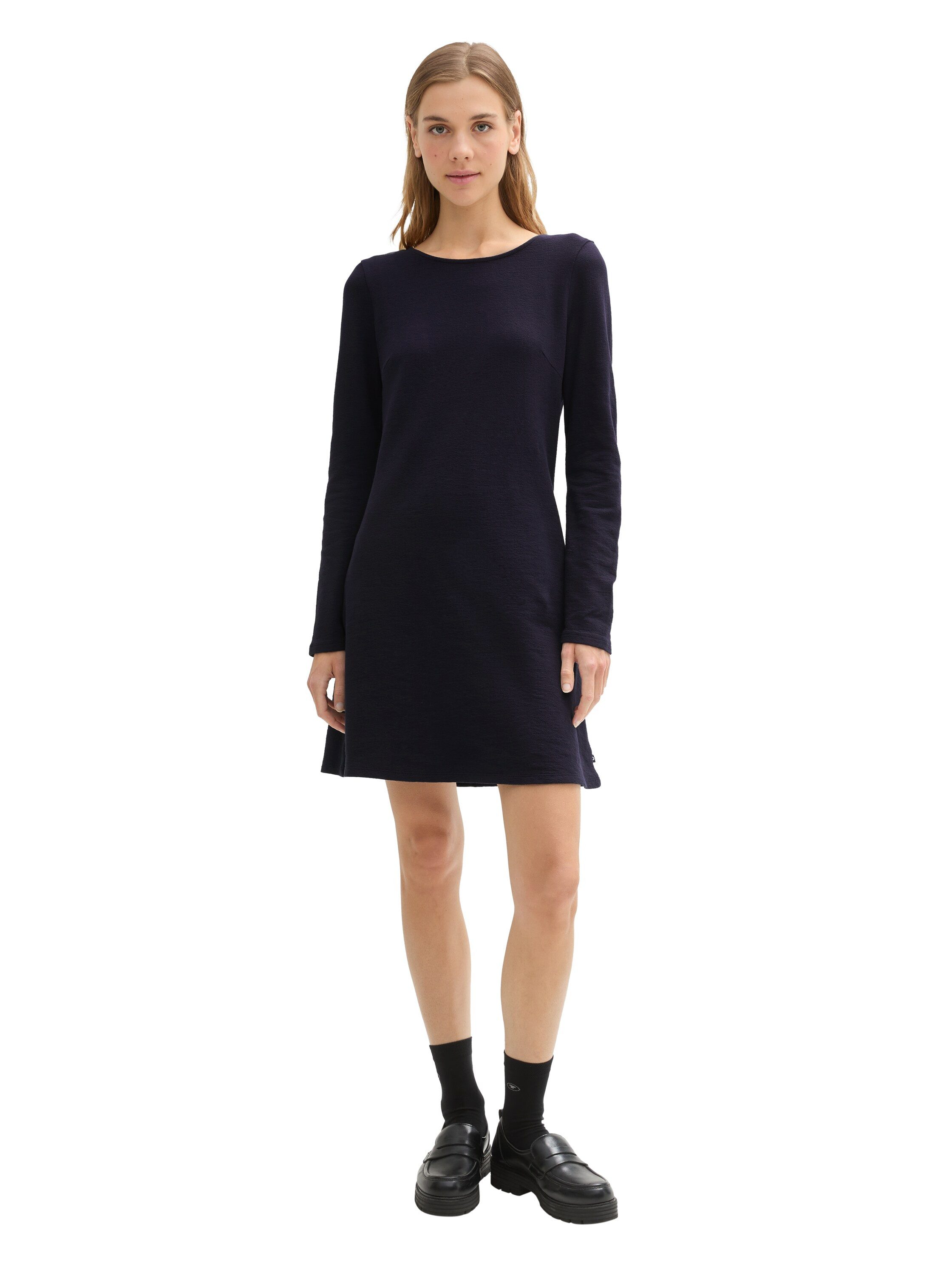 Tom Tailor Denim Skaterjurk met structuur