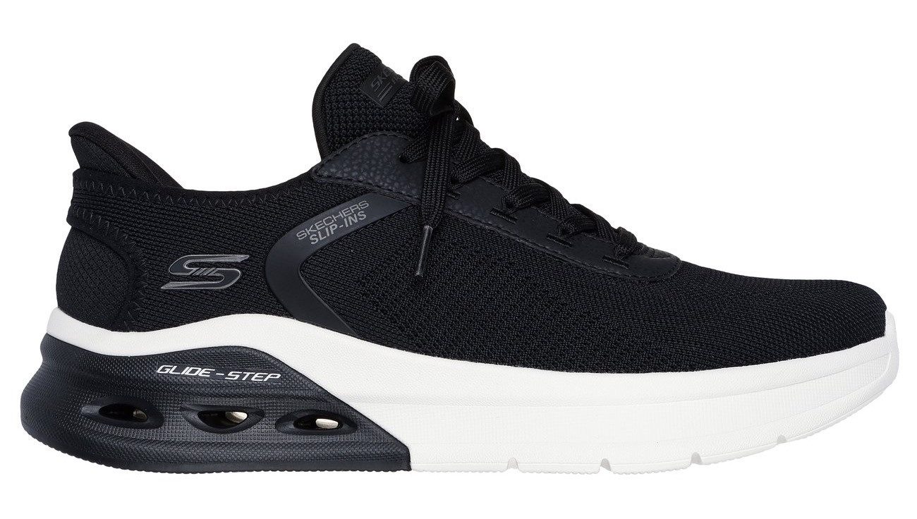 Skechers Slip-on sneakers BOBS ARC WAVES 2.0 , sneaker, slipper, vrijetijdsschoen in comfortbreedte g (= breed)