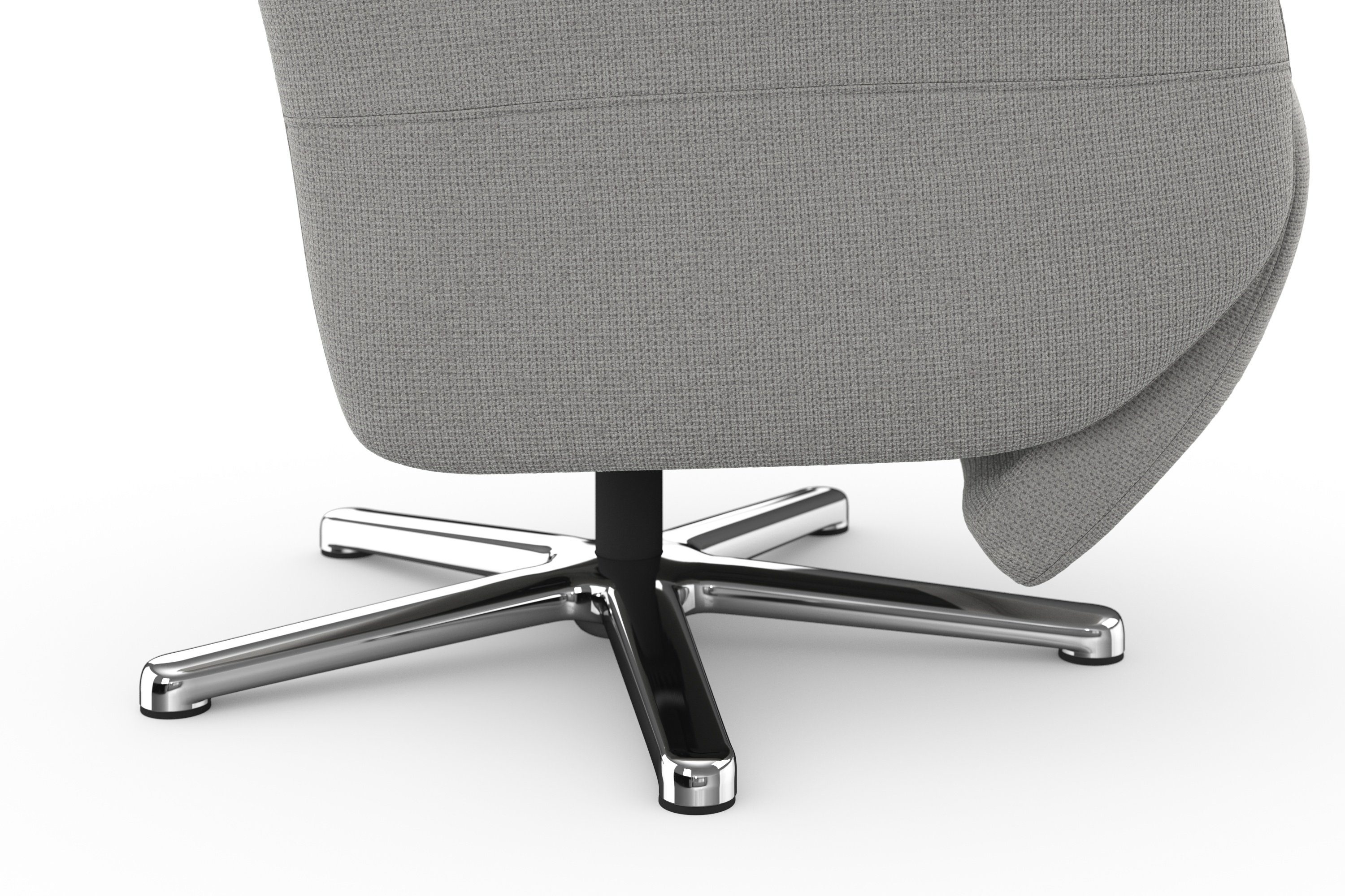 sit&more Relaxfauteuil Grenoble, incl. hoofdsteunverstelling en bekabelde afstandsbediening