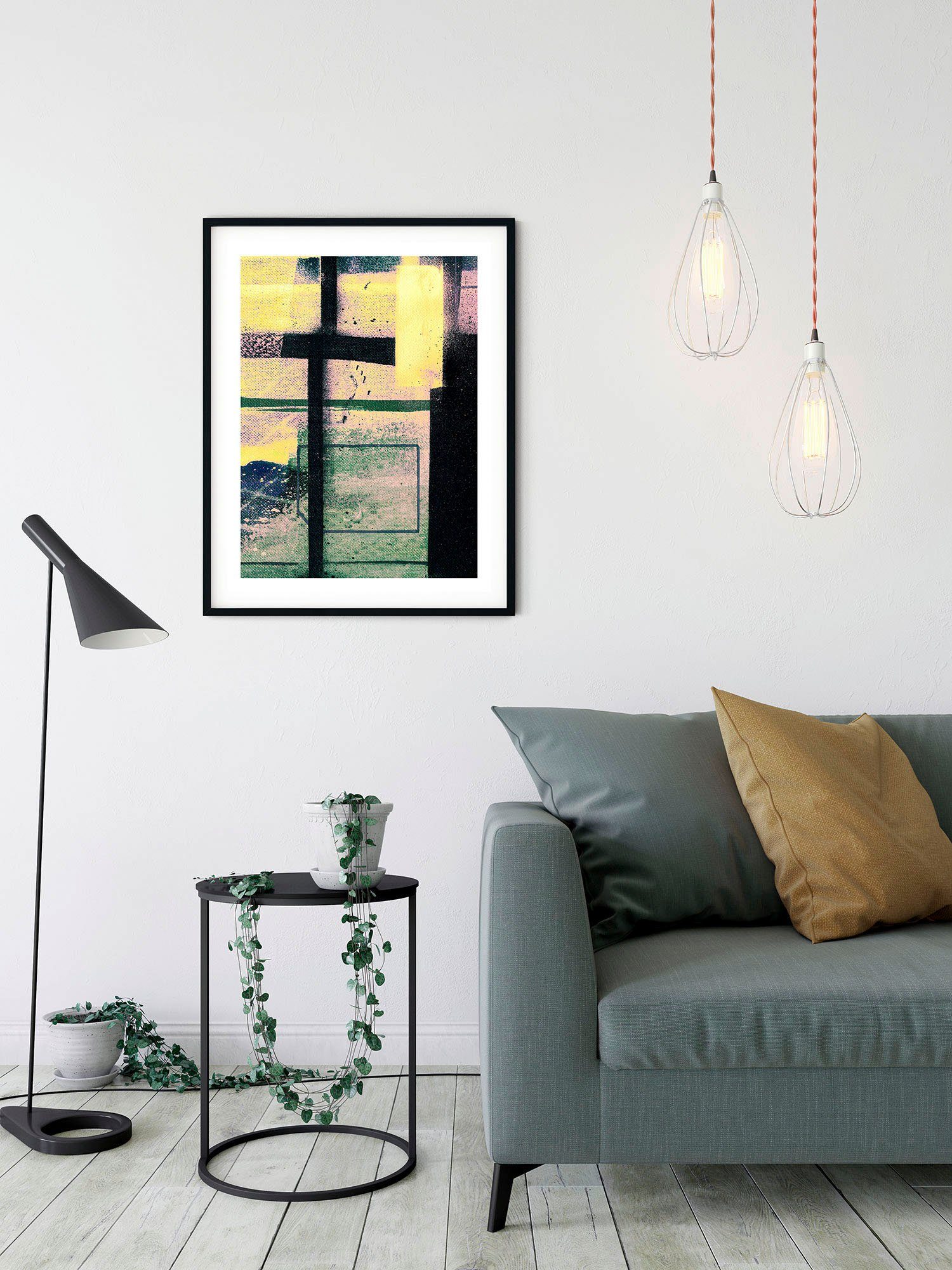 Komar Wanddecoratie Colorful Sonata Wanddecoratie - zonder lijst (1 stuk)