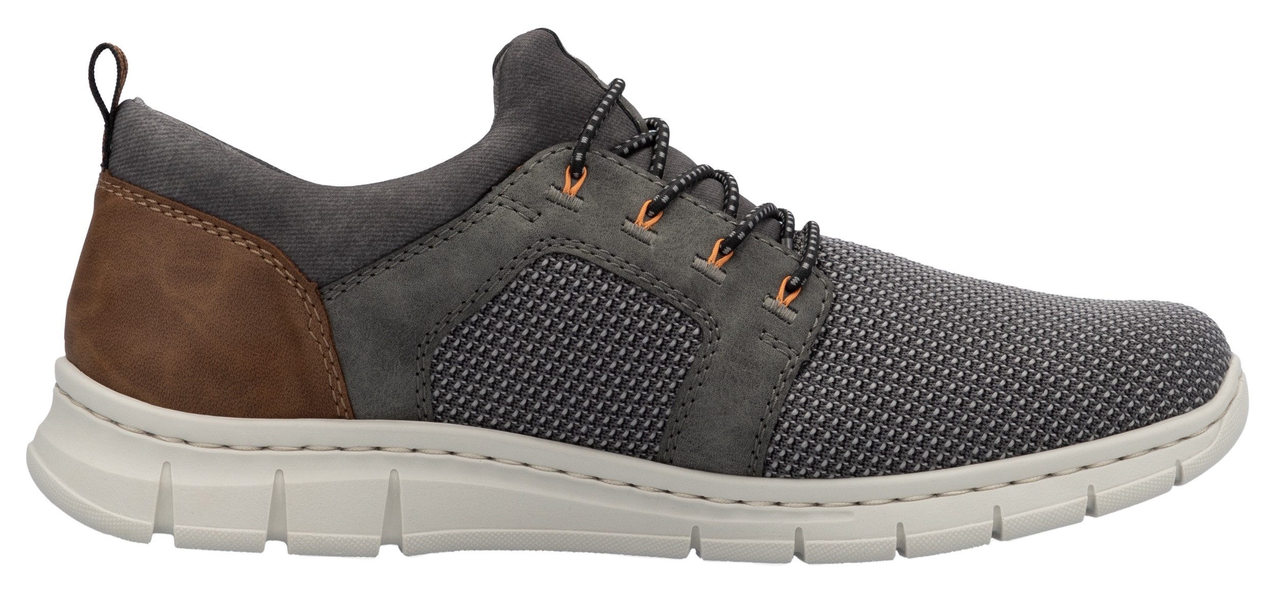 Rieker Slip-on sneakers , instapschoen, lage schoen, vrijetijdsschoen met elastiek, om in te stappen