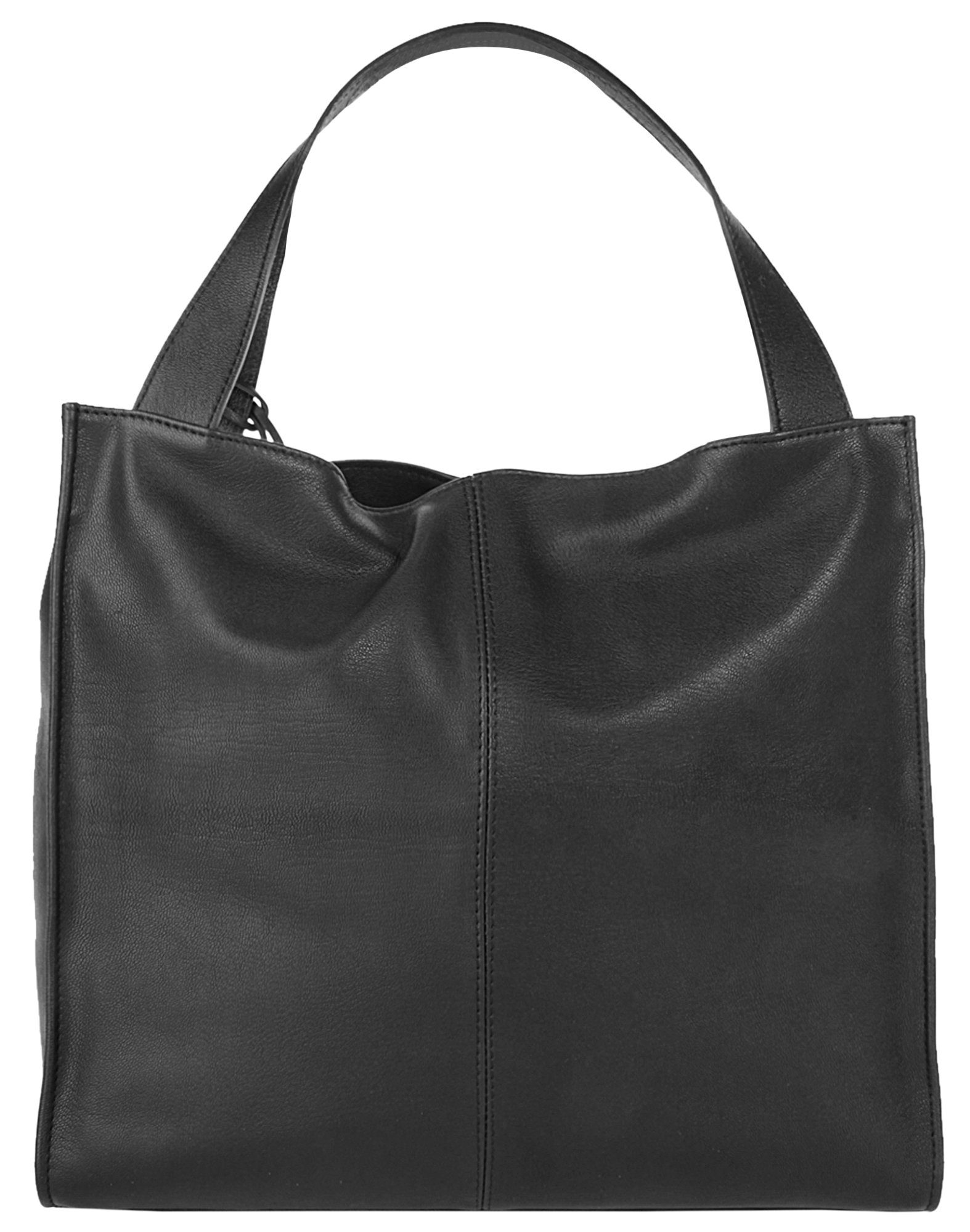 Cluty Shopper echt leer, made in italy