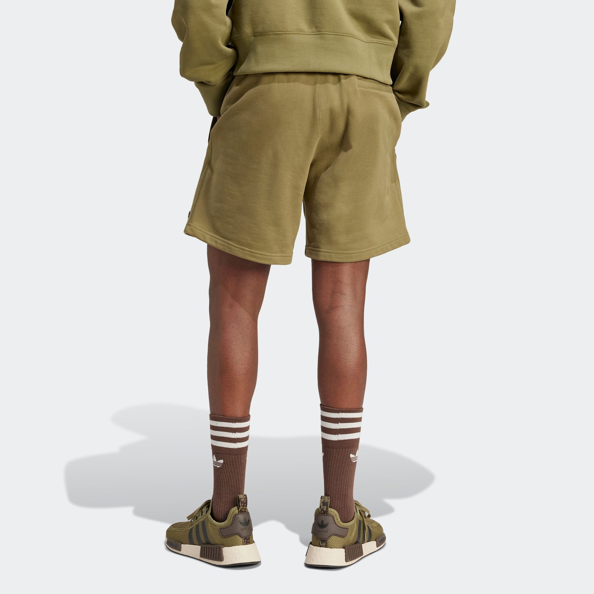 adidas Originals Short P ESS SHORT FT (1-delig) heren bermuda broeken maat S groen