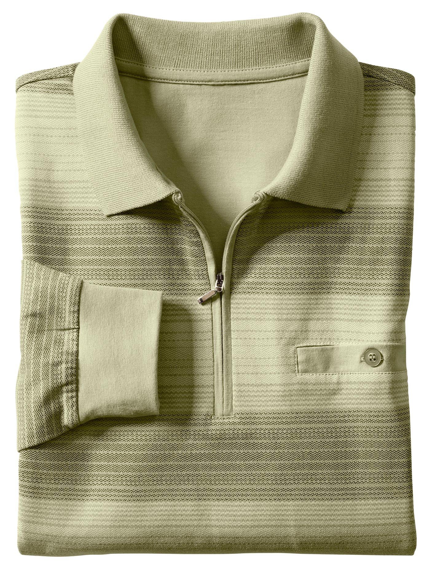 Marco Donati Poloshirt Shirt met lange mouwen (1-delig)