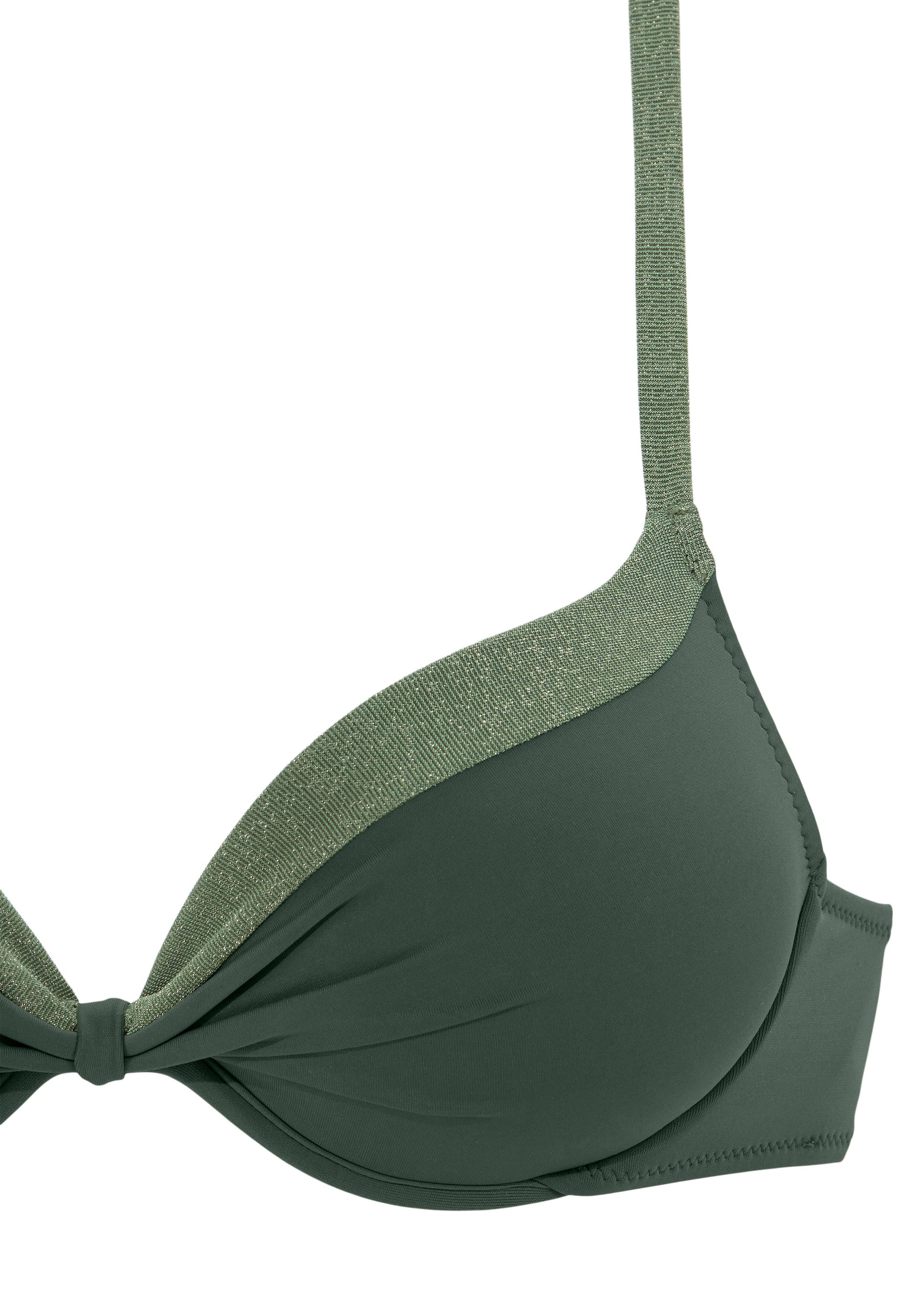 Jette Joop Push-upbikini met glinsterende inzetten
