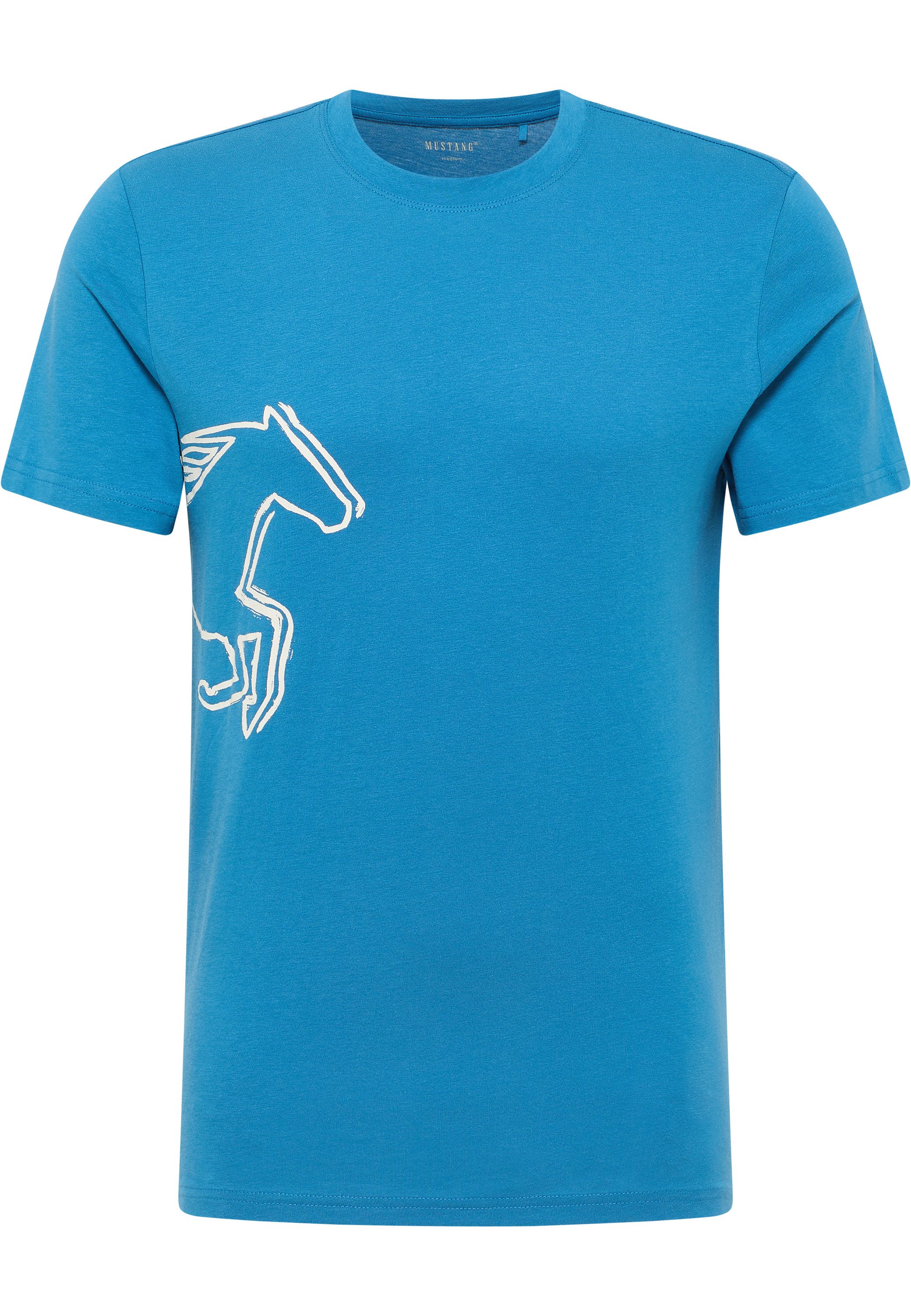 MUSTANG Shirt met korte mouwen Heren stijl Austin