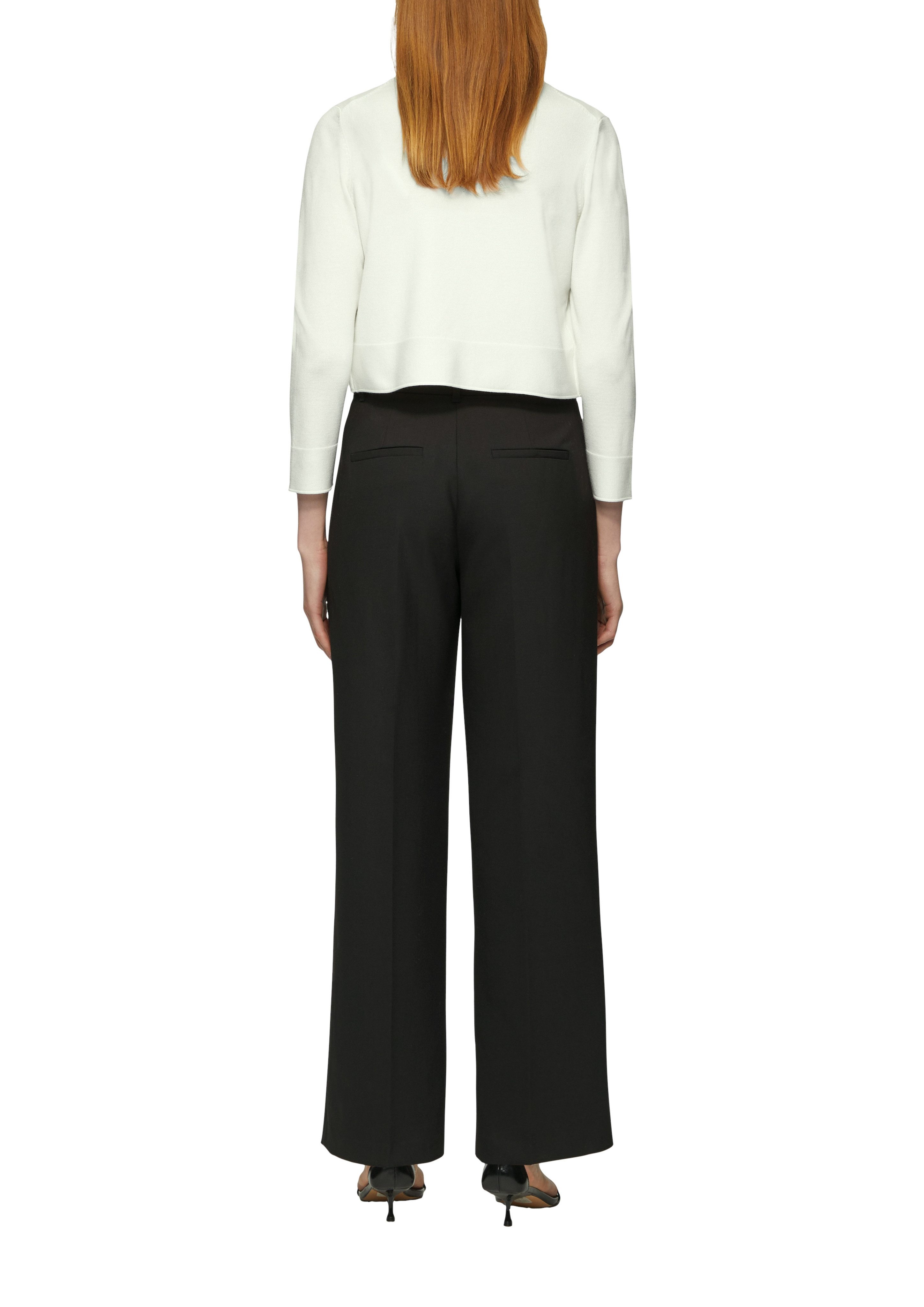 s.Oliver BLACK LABEL Vest met een strook