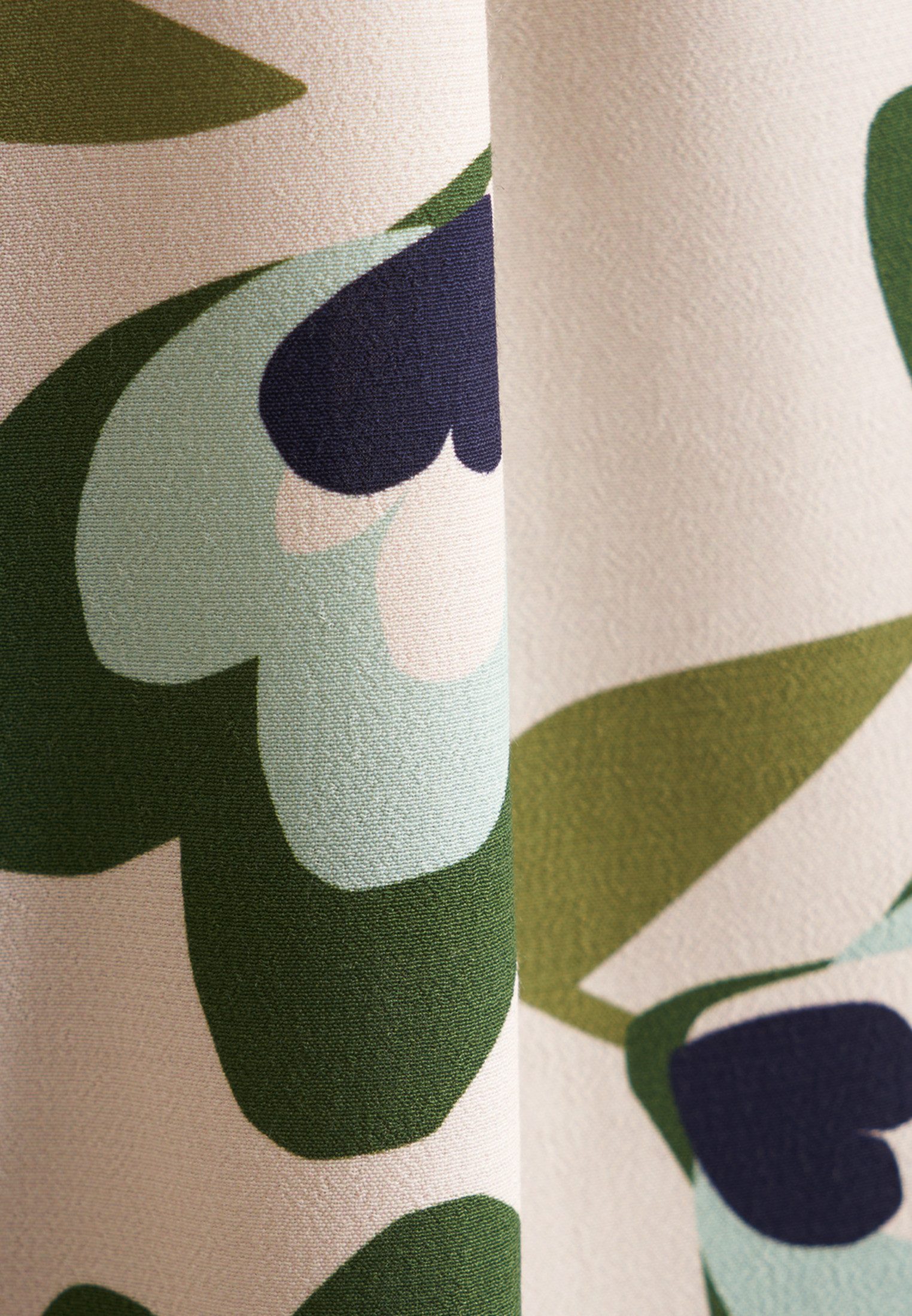 seidensticker Overhemdblouse Zwarte roos Lange mouwen kraag print