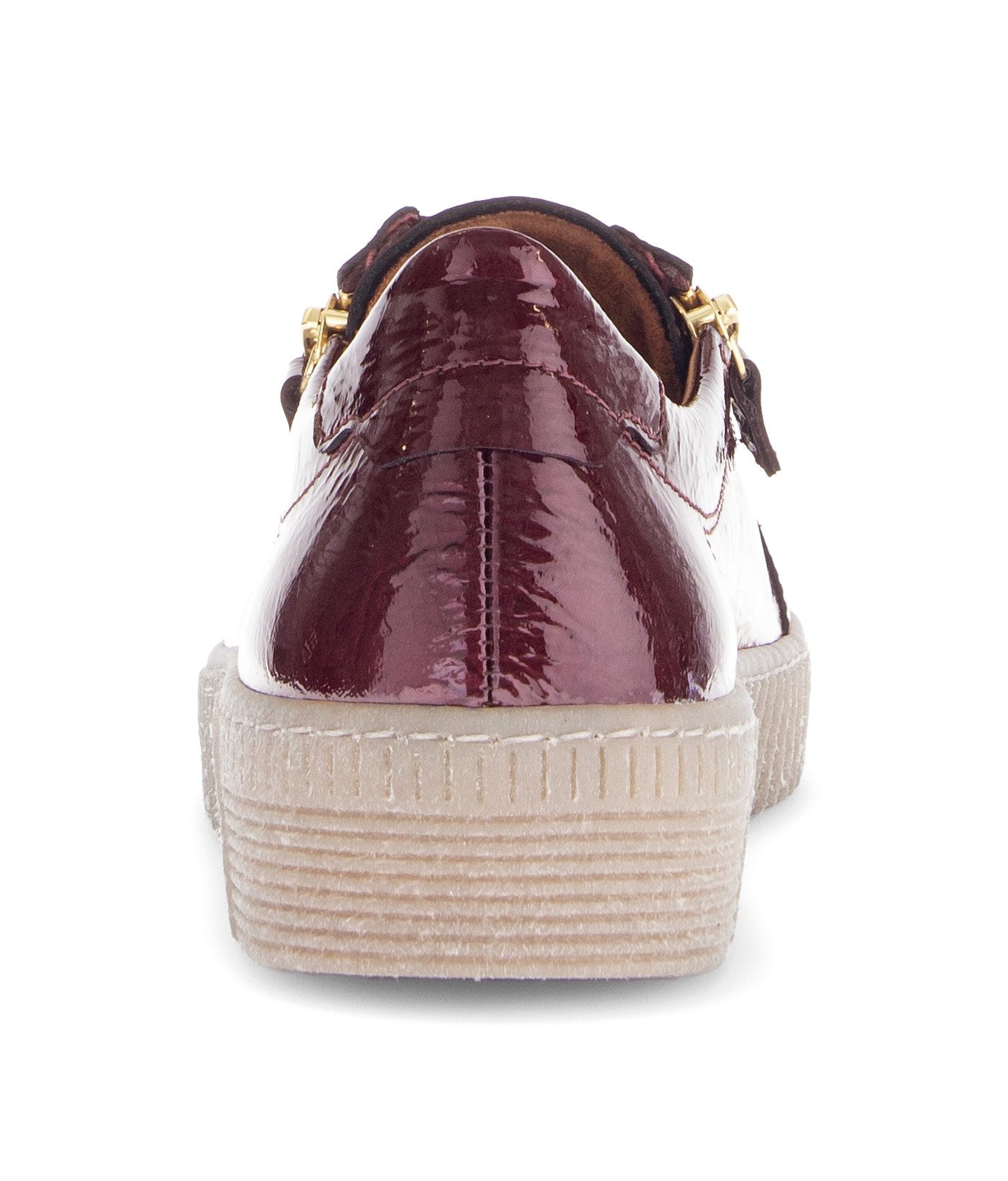 Gabor Plateausneakers , vrijetijdsschoen, halfschoen, veterschoen met edele siermotieven