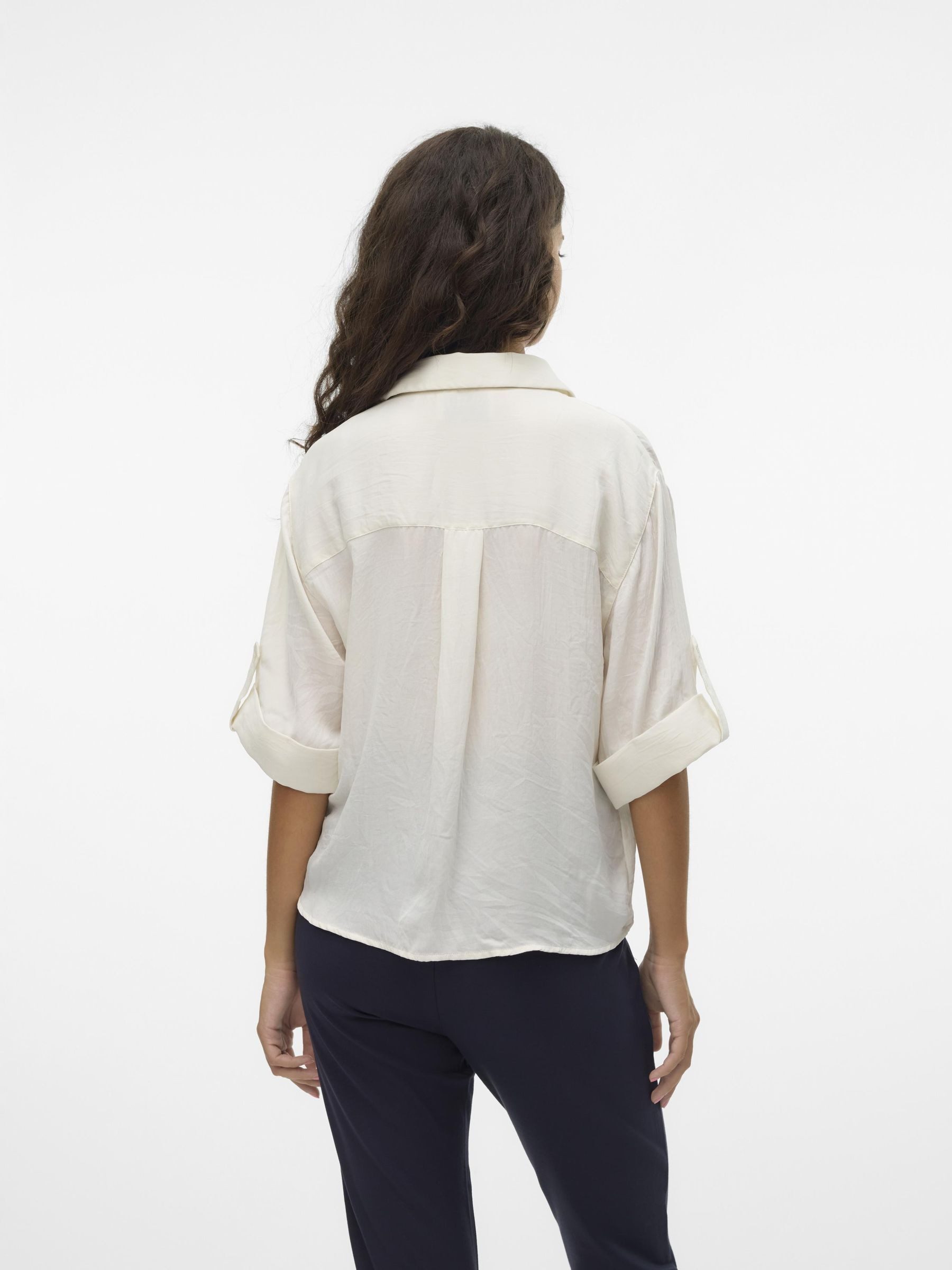 Vero Moda Blouse met korte mouwen VMFABIANA 3/4 SHIRT VMA NOOS