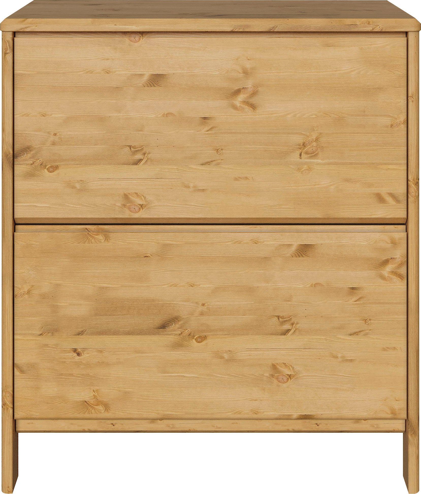 Home affaire Schoenenkast Luven gecertificeerd massief hout, met 2 kleppen