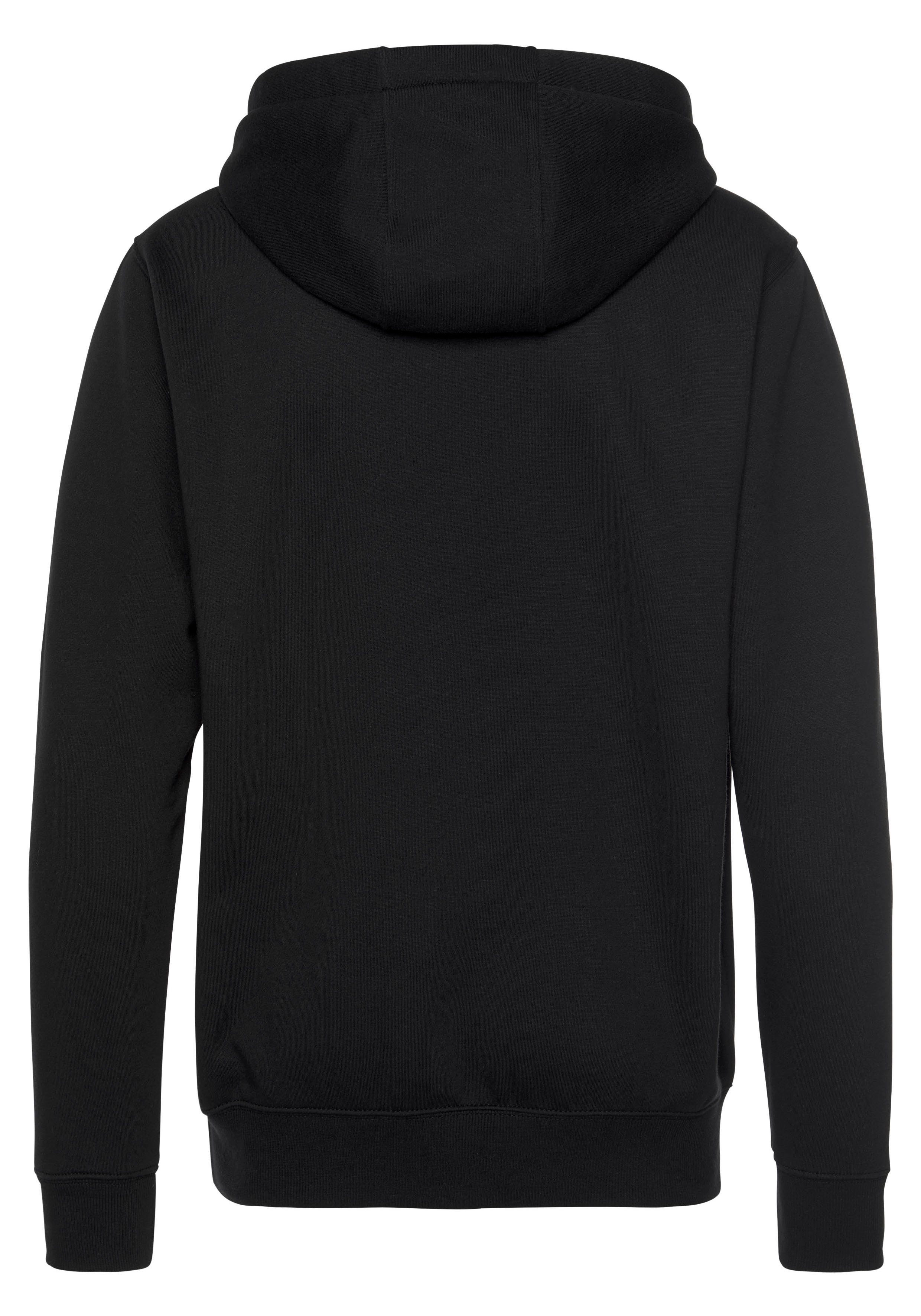 Man's World Hoodie lange mouwen, losse pasvorm, effen, met capuchon