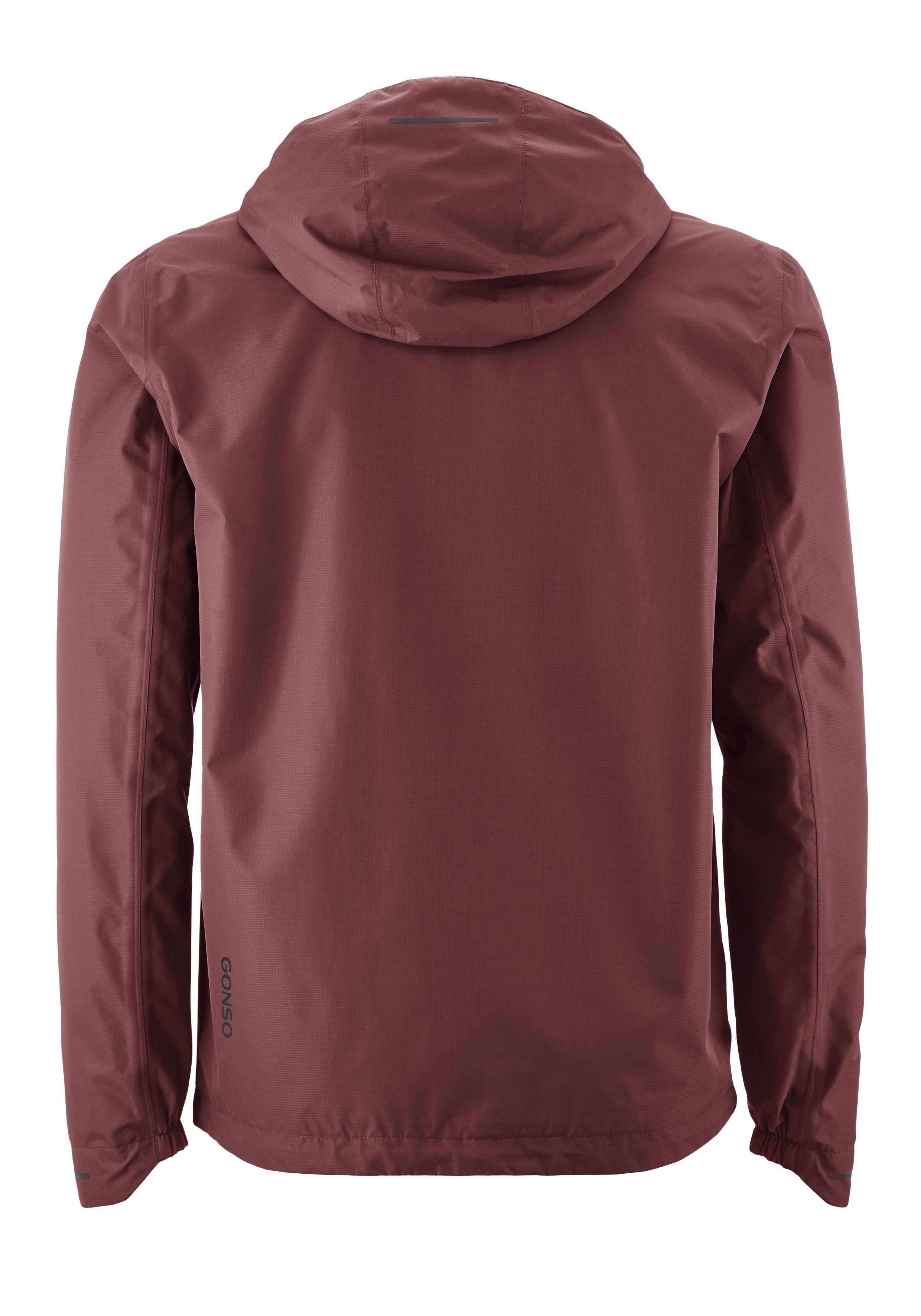 Gonso Fietsjack SAVE JACKET ESSENTIAL M Herenregenjack wind- en waterdicht, fietsjack met capuchon