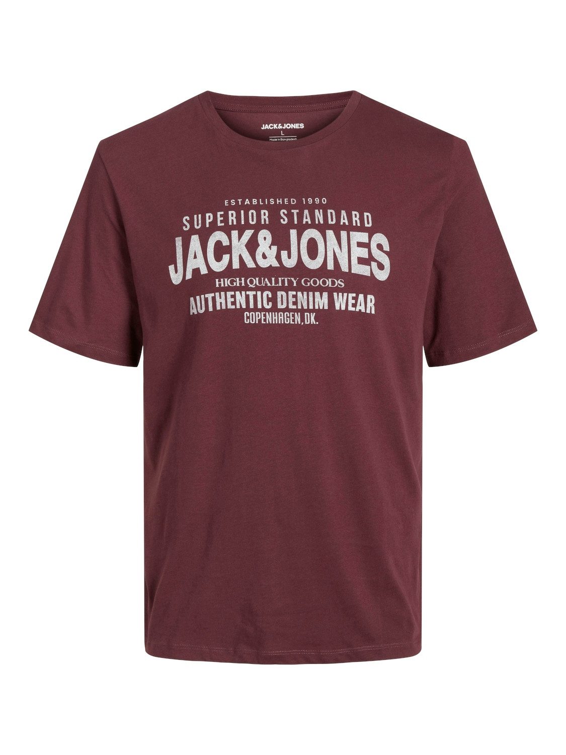 Jack & Jones Shirt met ronde hals JJJEANS TEE SS O-NECK