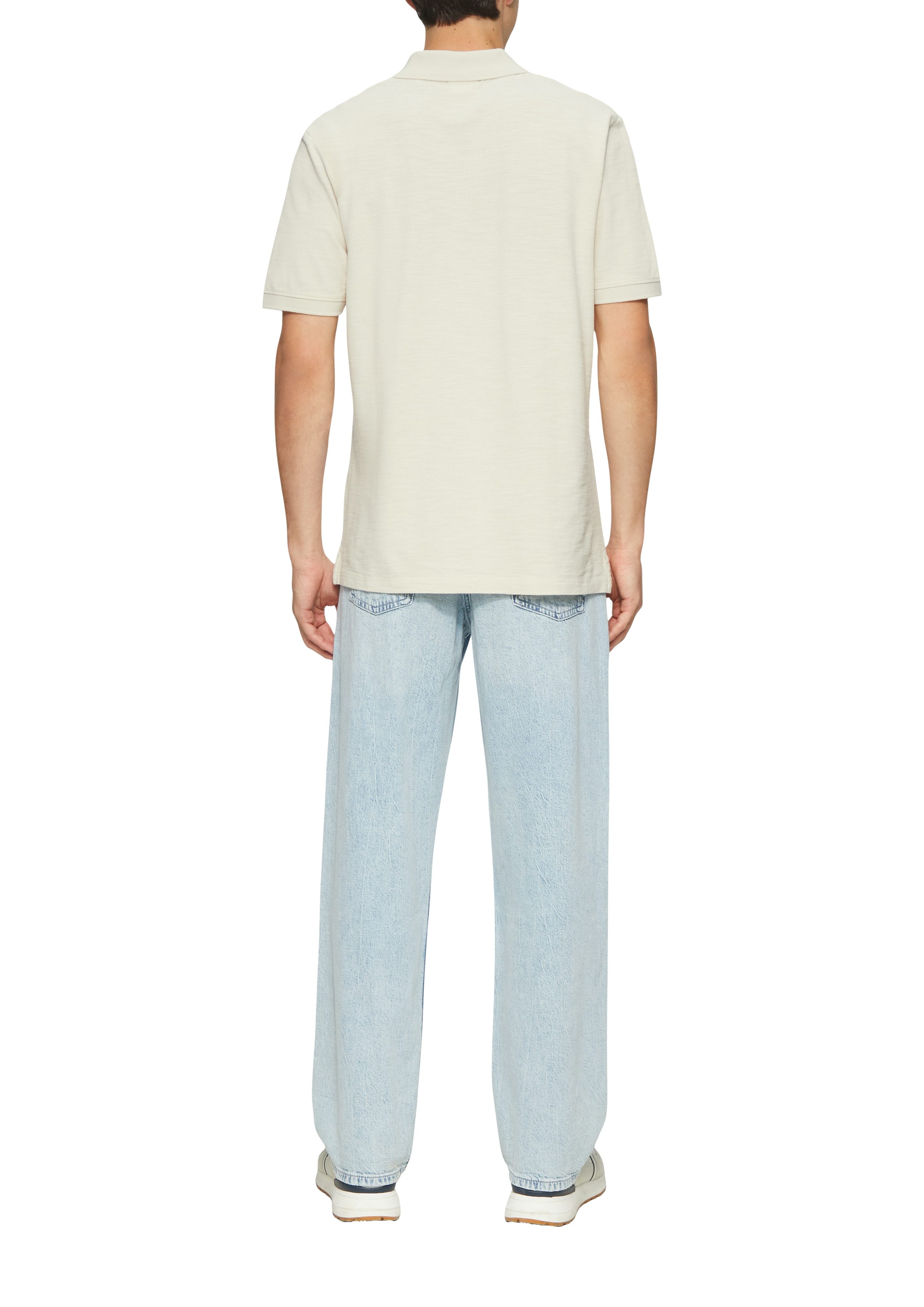 s.Oliver Poloshirt met geborduurd logo