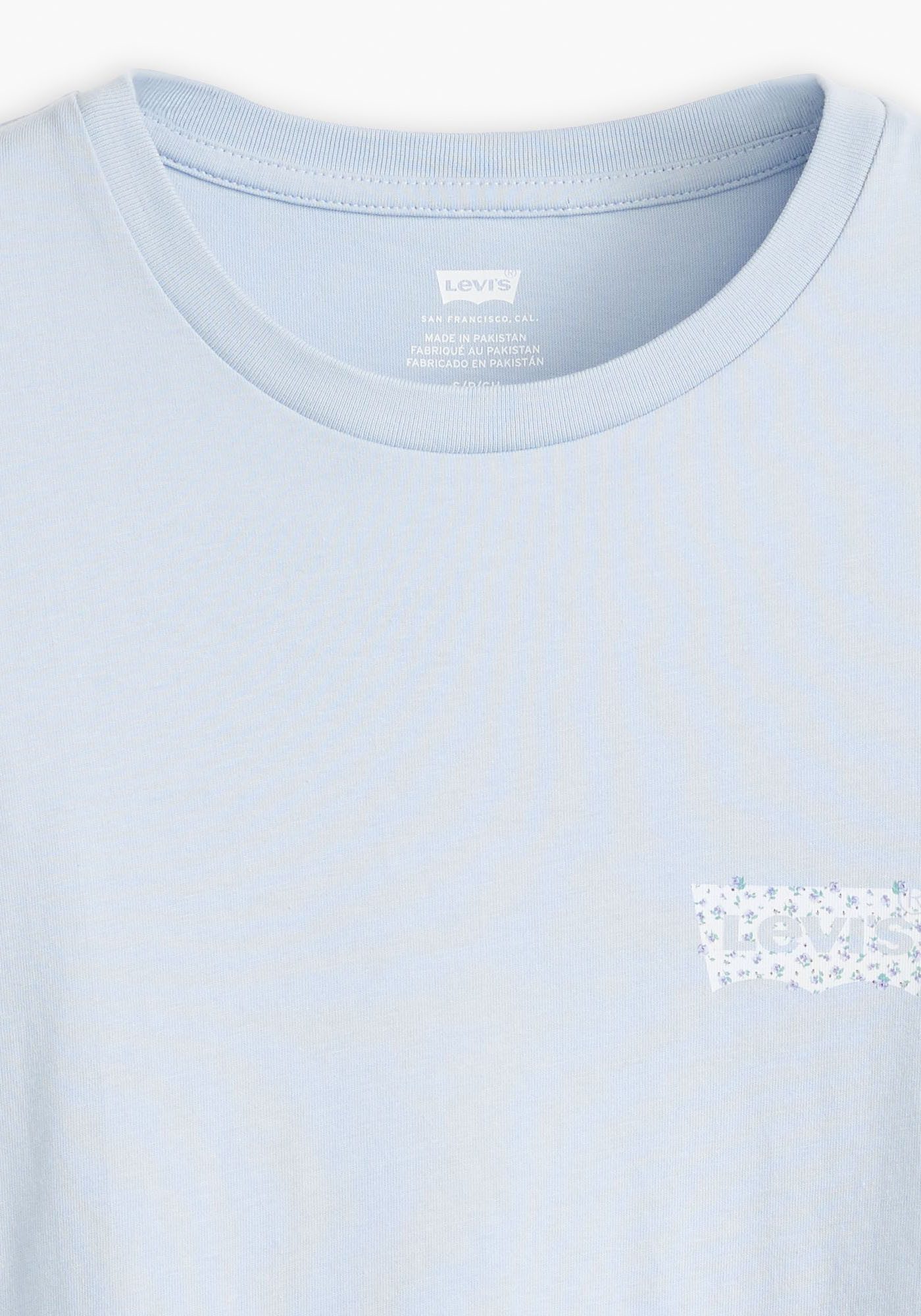 Levi's T-shirt The Perfect Tee met gebloemde batwing-logoprint