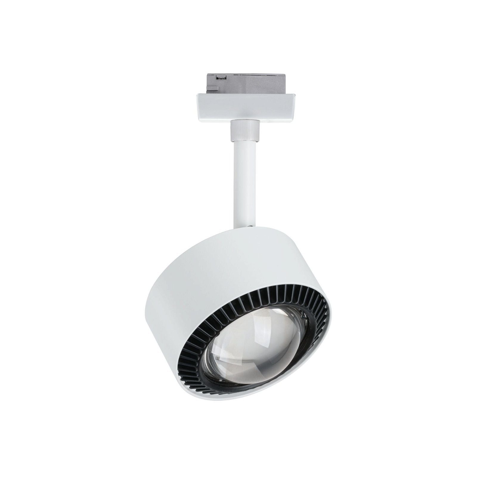 Paulmann Railsysteem-lampen URail rail spot Aldan Enkelspot 498lm 8W 2700K 230V Wit, Zwart