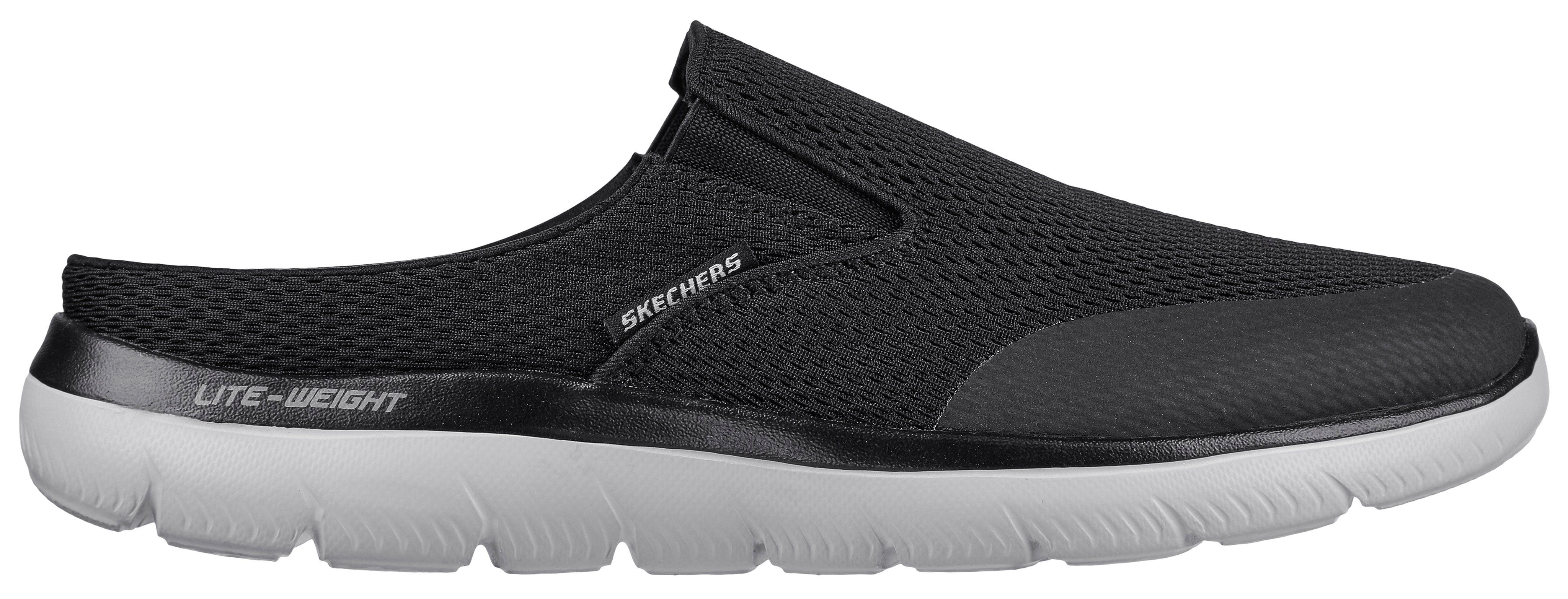 Skechers Clogs Summits zomerschoen, slippers, vakantie, in sportieve look