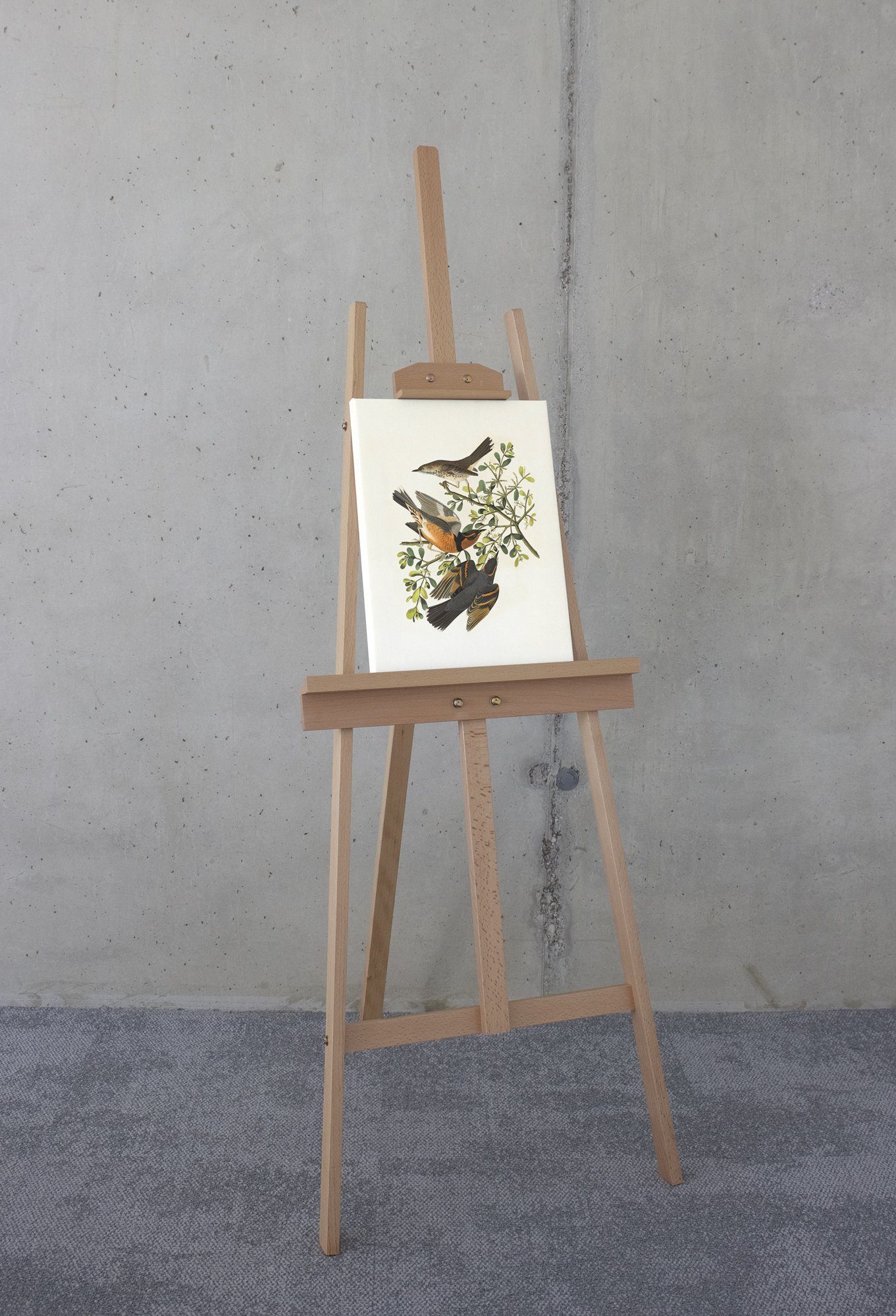 Komar Artprint op linnen Heidi - Afmeting 30 x 40 cm Canvasdoek met echt houten frame (1 stuk)