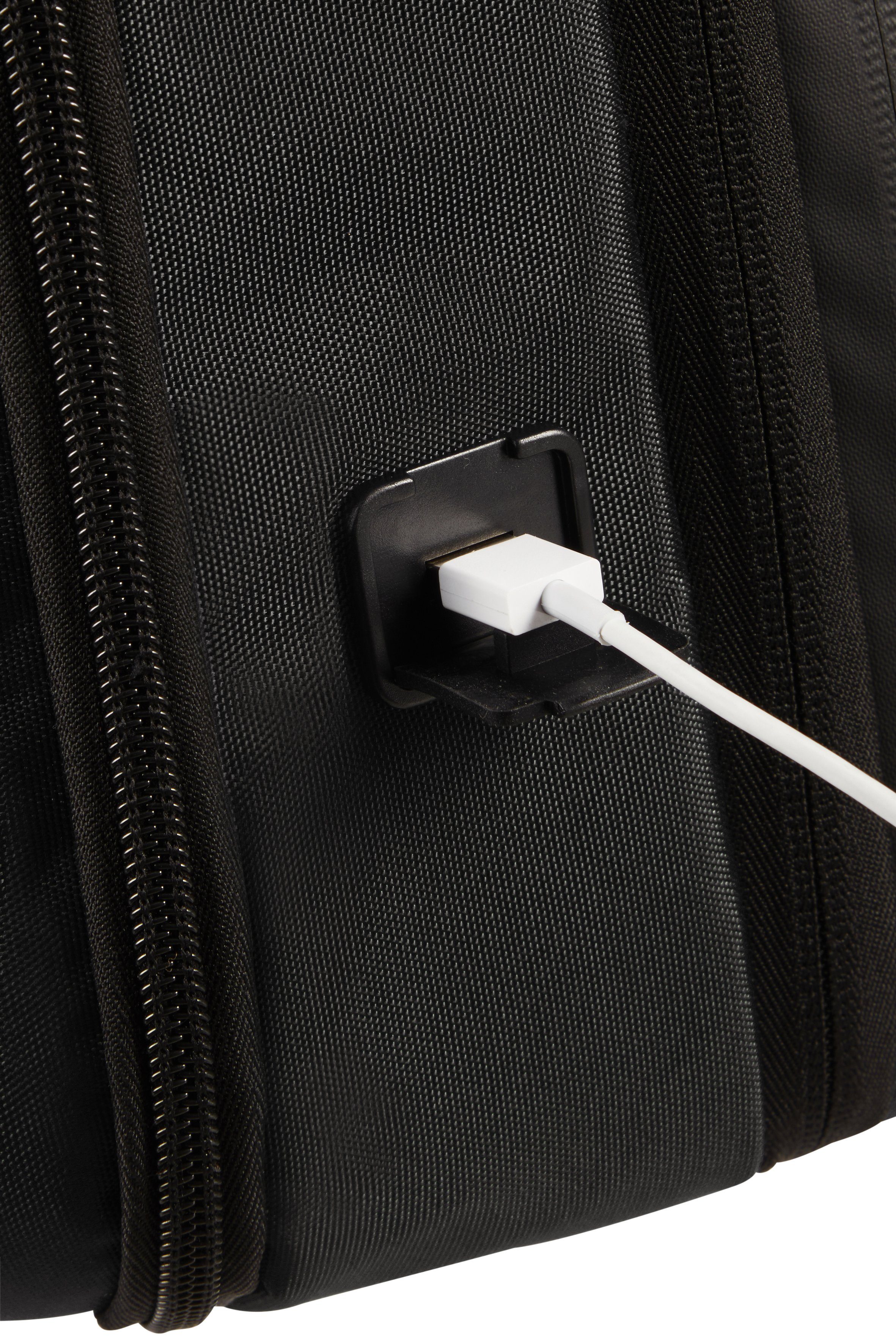 Samsonite Laptoprugzak LITEPOINT Vrijetijds rugzak schoolrugzak USB-poort 17,3-inch laptopvak