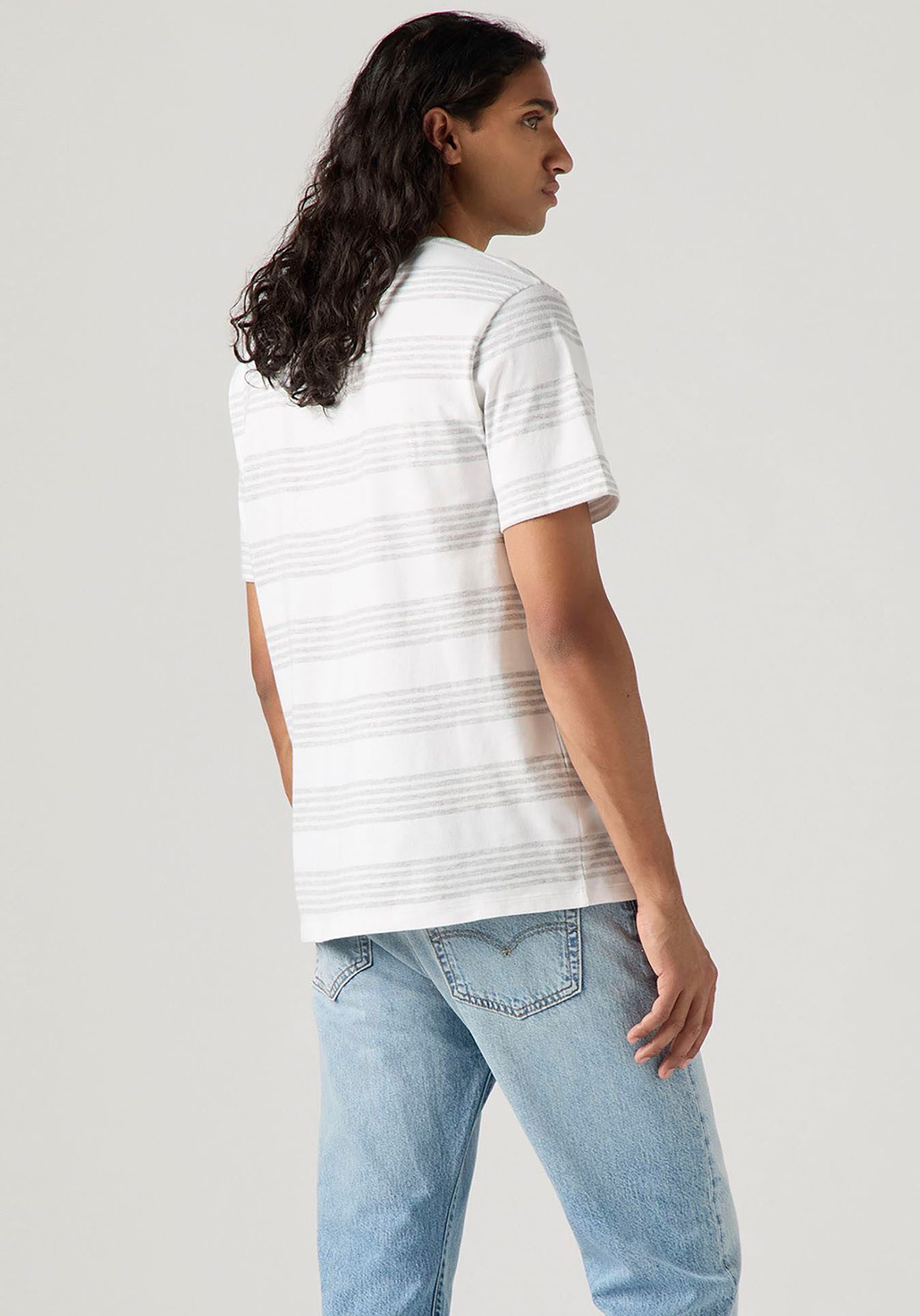 Levi's® T-shirt met gestreept patroon