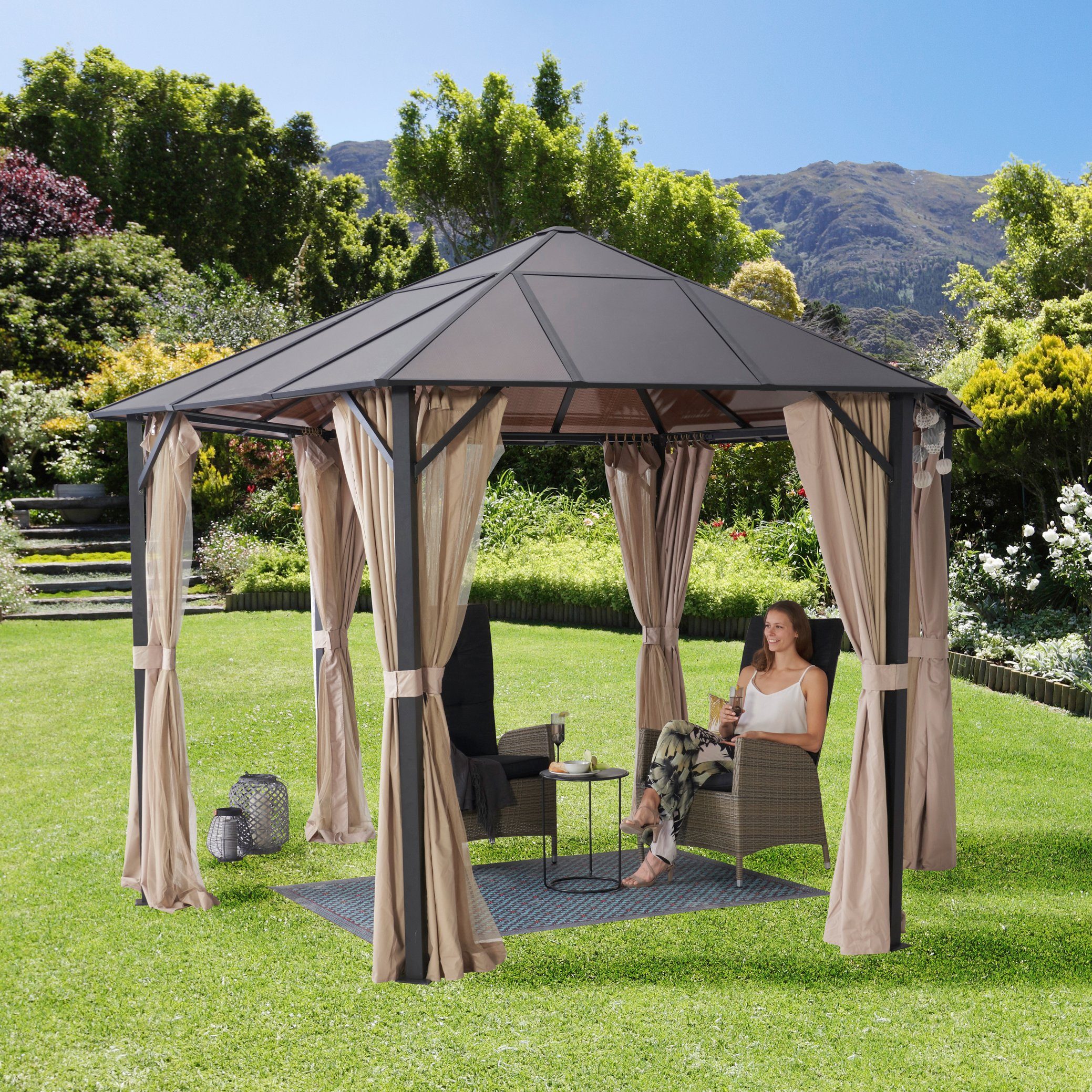 KONIFERA Zij-element partytent Costa Brava